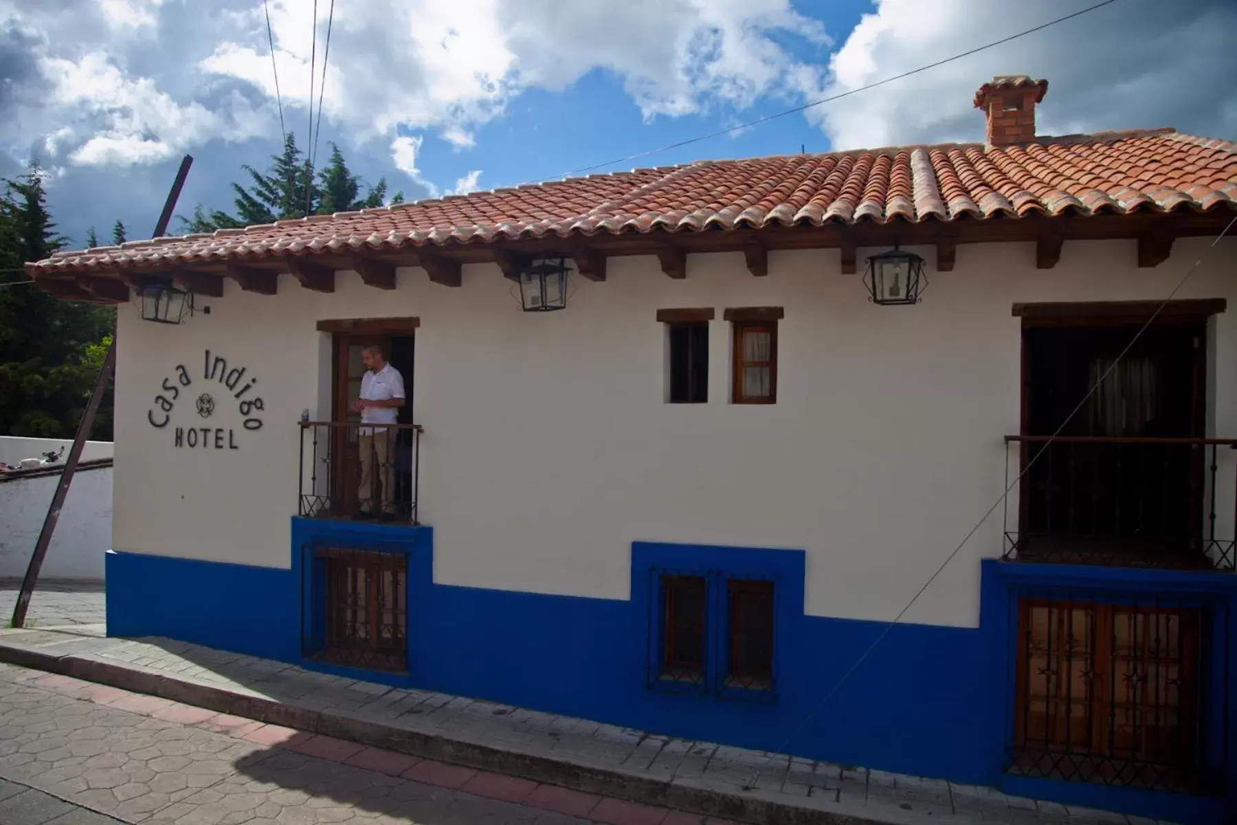 Property Building in Hotel Casa Índigo