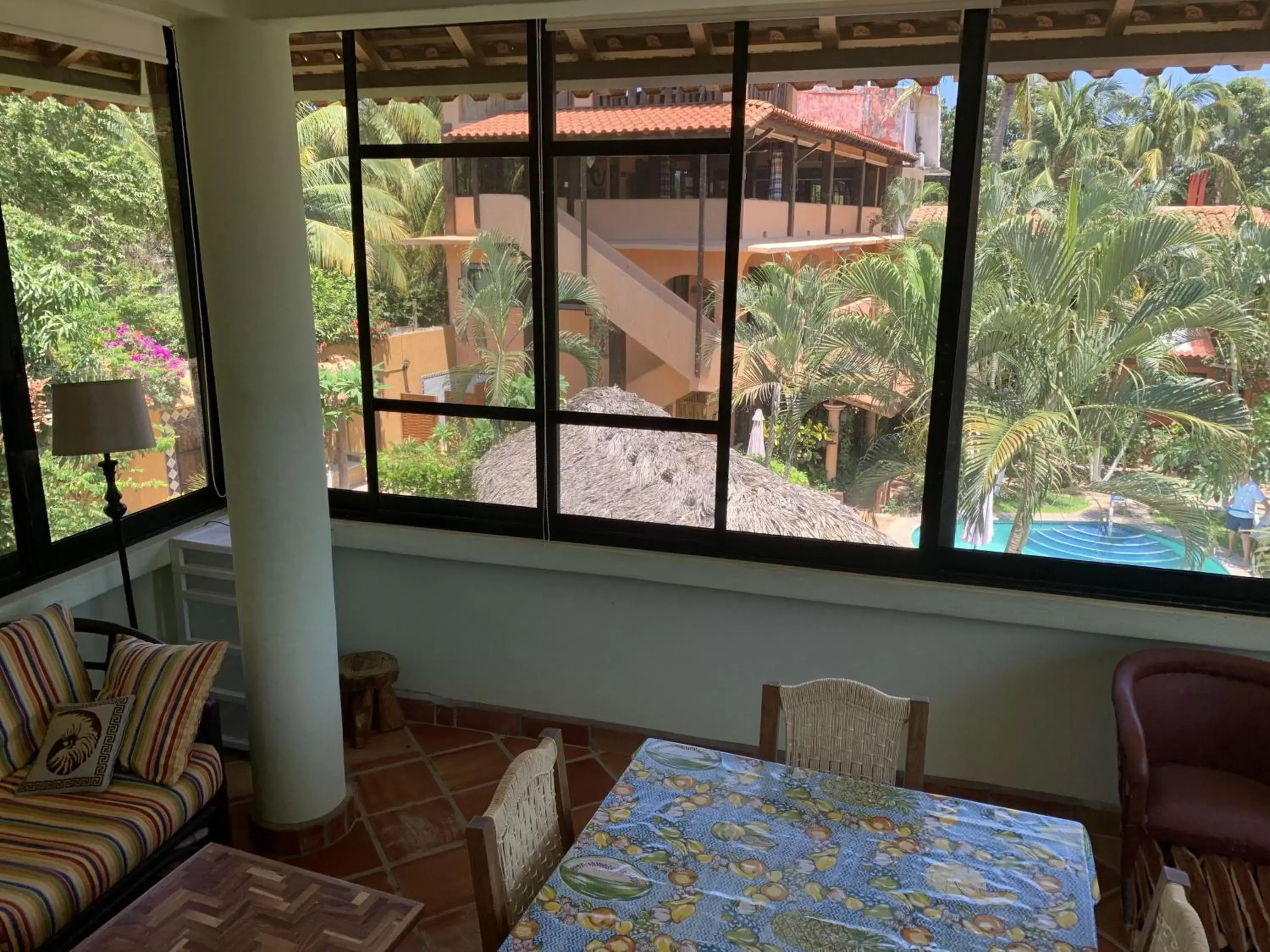 Garden view in Hotel Casamar Suites