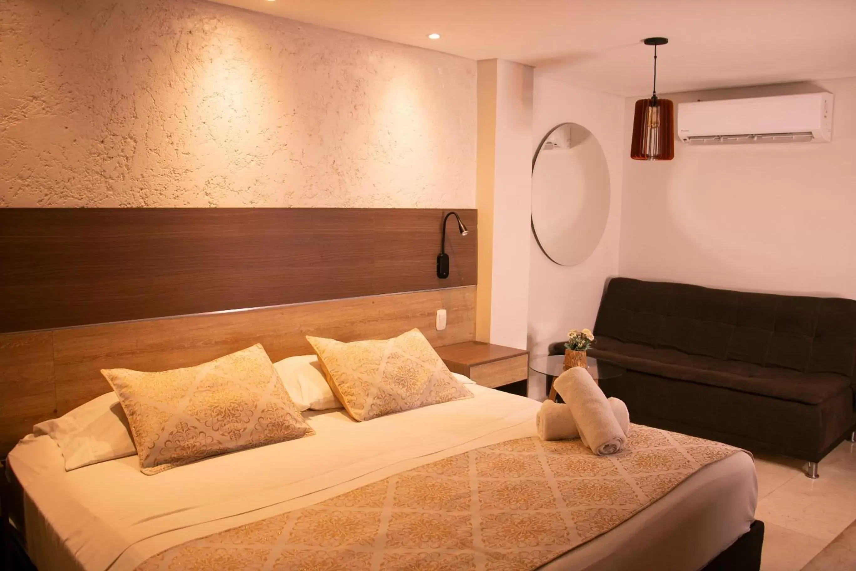 Bedroom, Bed in Hotel Cartagena Royal Inn
