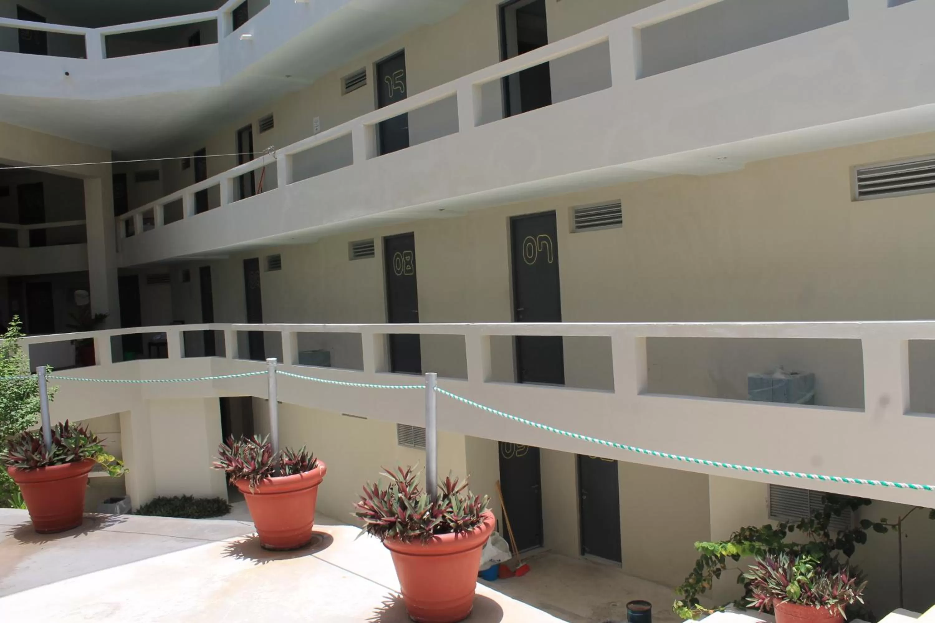 Balcony/Terrace in Rocamar Hotel Isla Mujeres