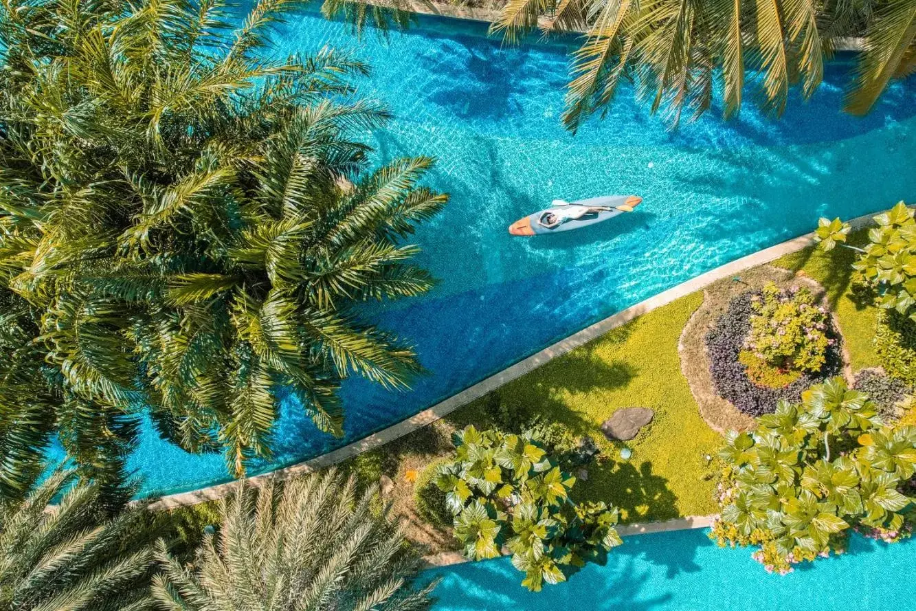 Swimming pool, Bird's-eye View in The Westin Sanya Haitang Bay Resort