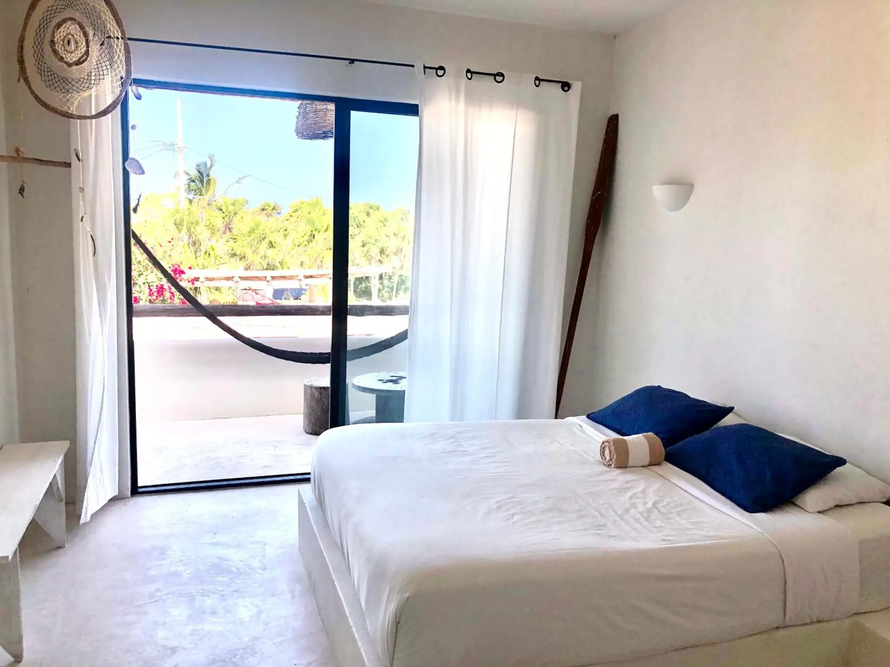 Bedroom in LunArena Boutique Beach Hotel Yucatan Mexico