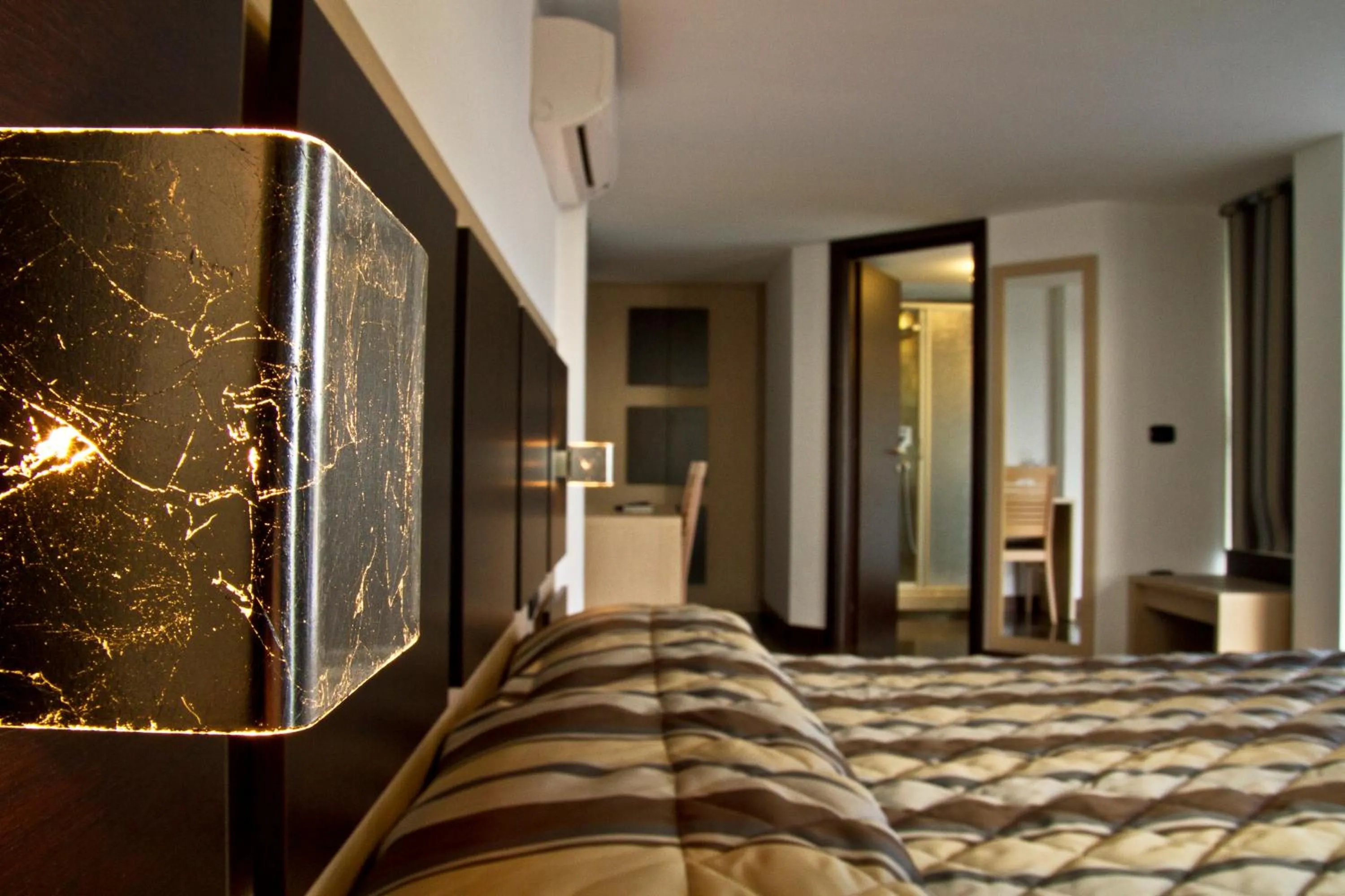 Bed in Hotel Ristorante Centosedici