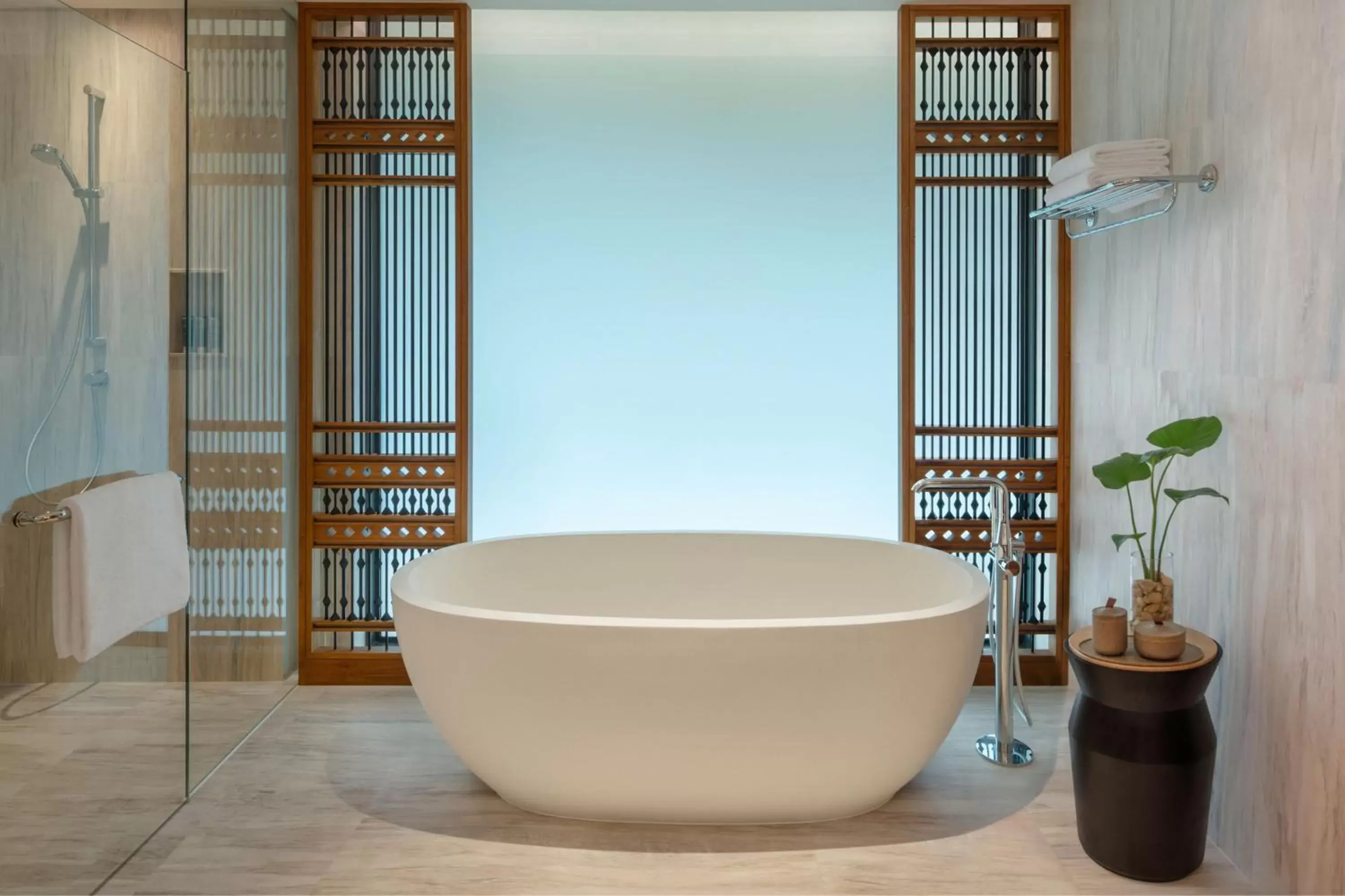 Bedroom, Bathroom in JW Marriott Khao Lak Resort and Spa