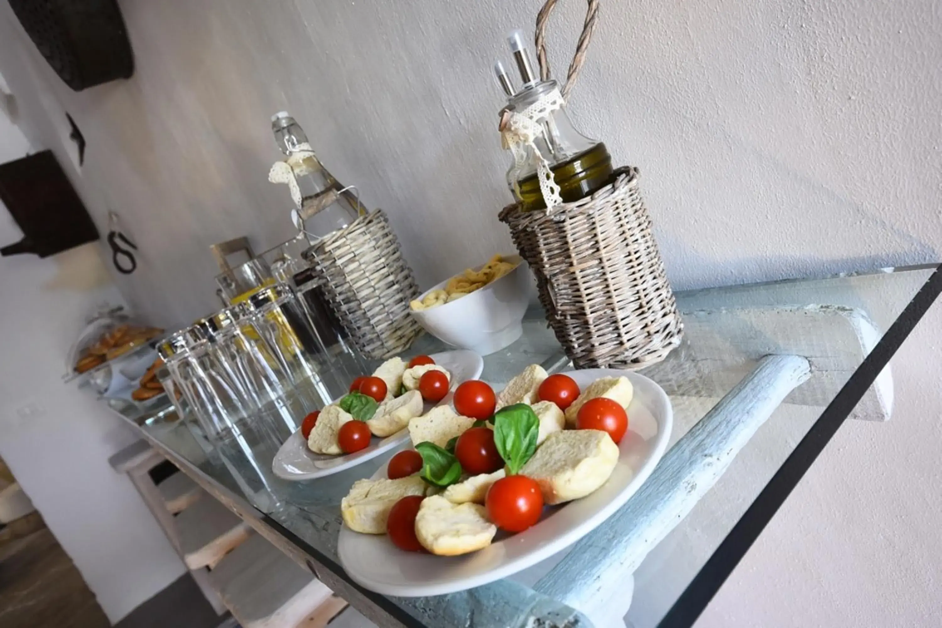 Food close-up in Palazzo Castriota Scanderberg