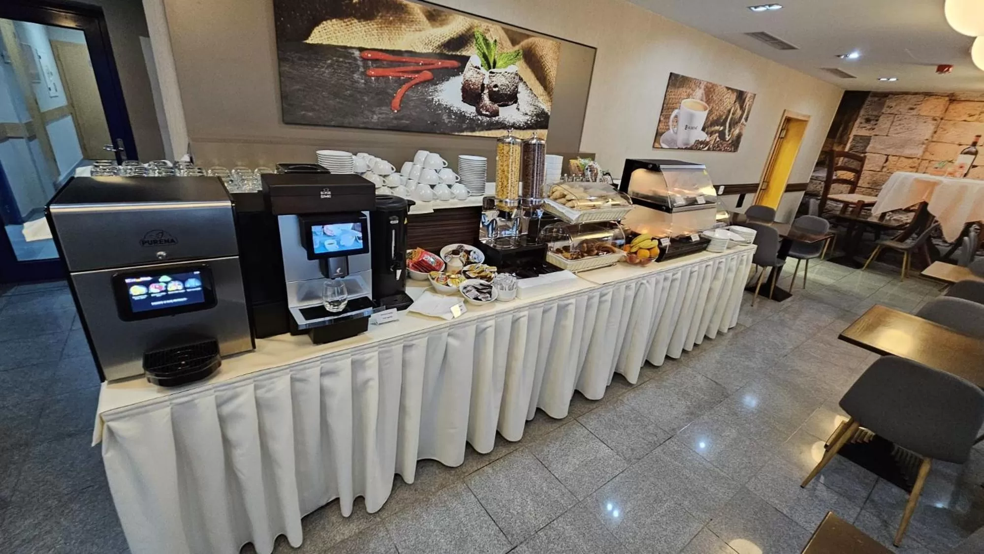 Buffet breakfast in Hotel Blue Bratislava