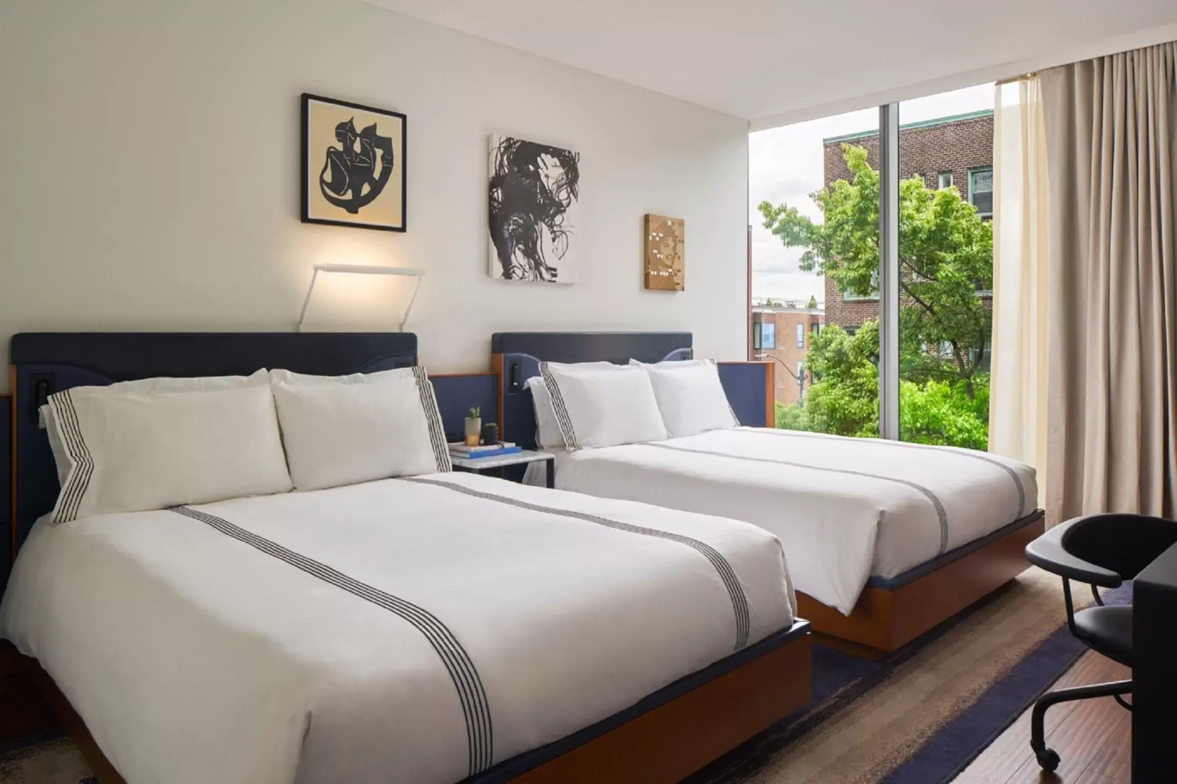 Queen Room with Two Queen Beds and Water View - Disability Access in Thompson Seattle, part of Hyatt