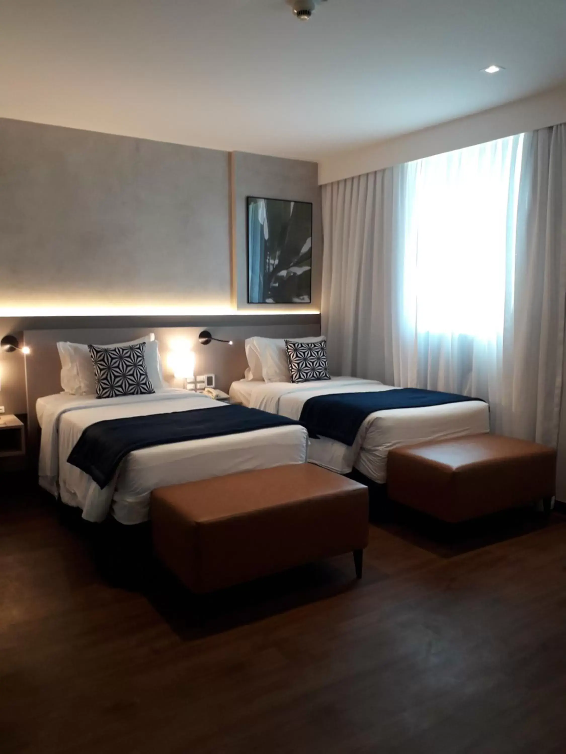 Bed in Blue Tree Premium Faria Lima Bed in Blue Tree Premium Faria Lima