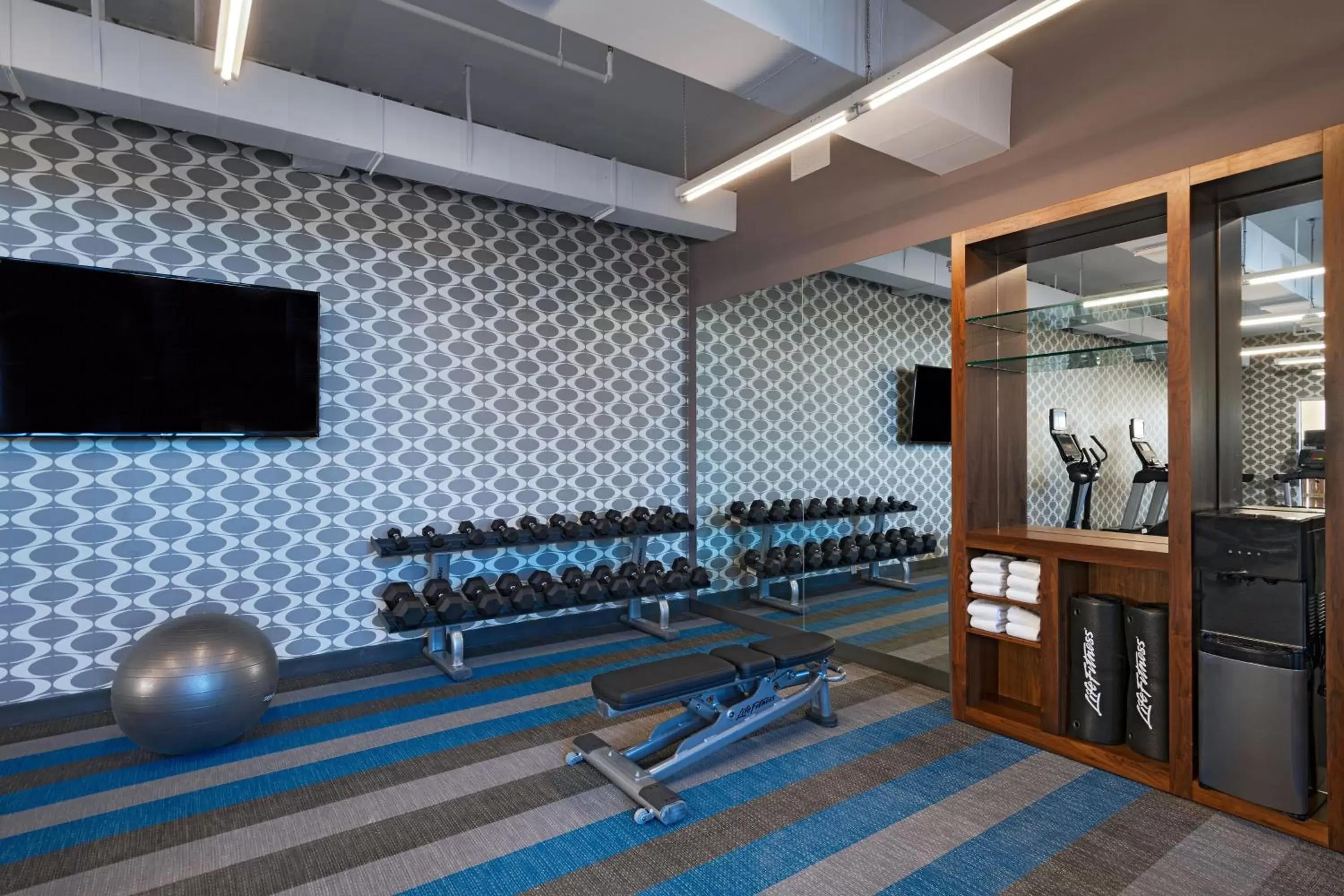 Fitness centre/facilities, Fitness Center/Facilities in Aloft Waco Baylor
