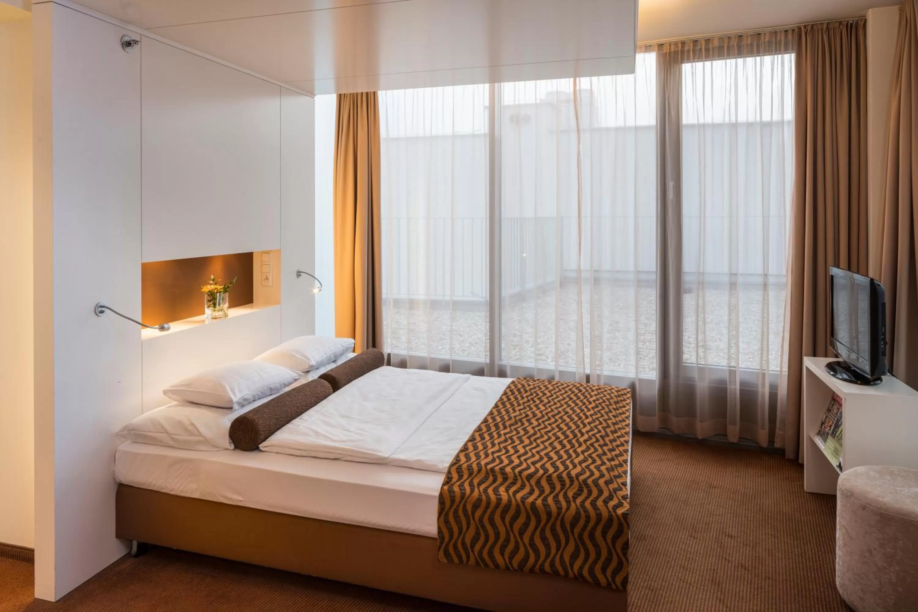 Bedroom, Bed in Falkensteiner Hotel Bratislava