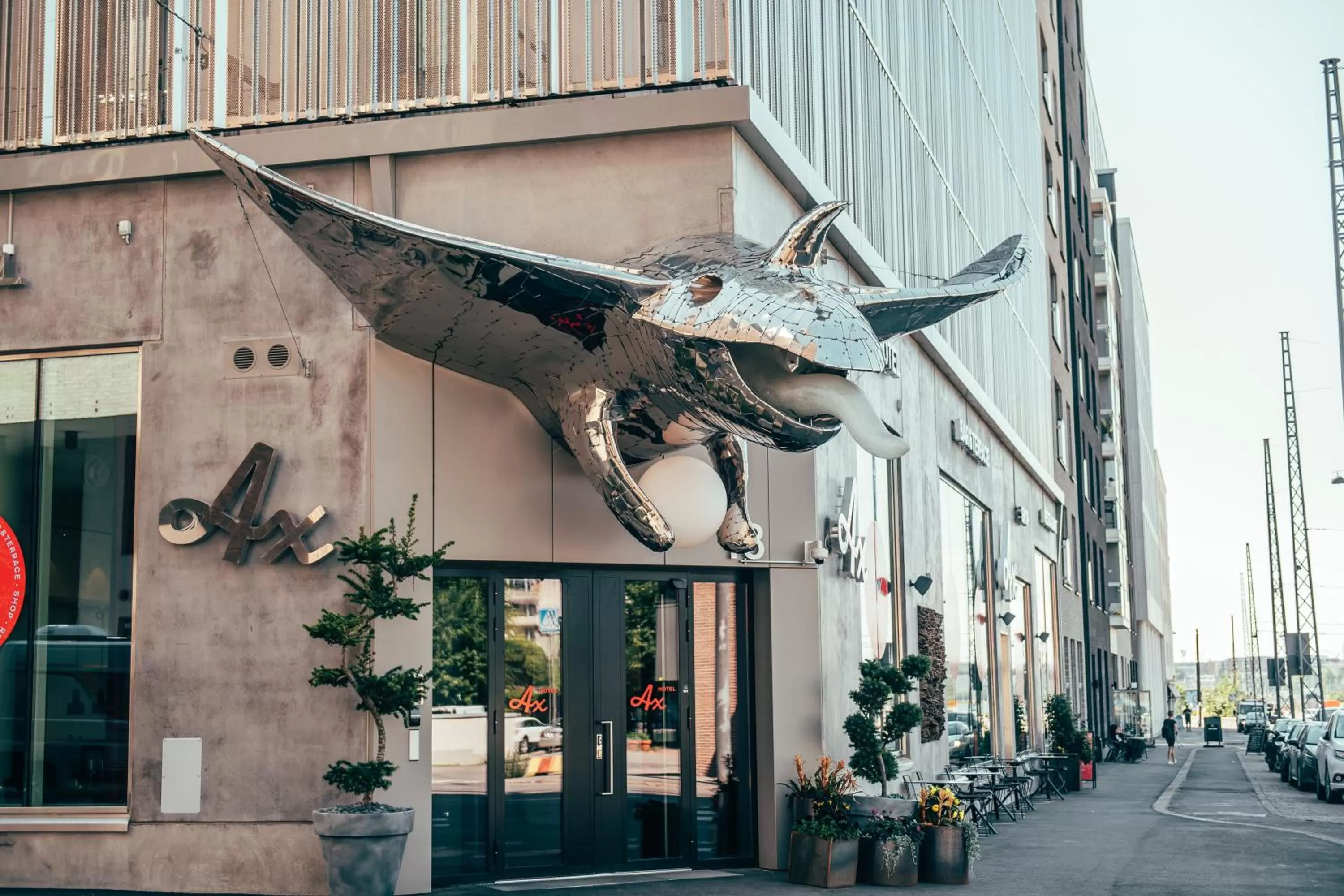 Property building in Hotel AX