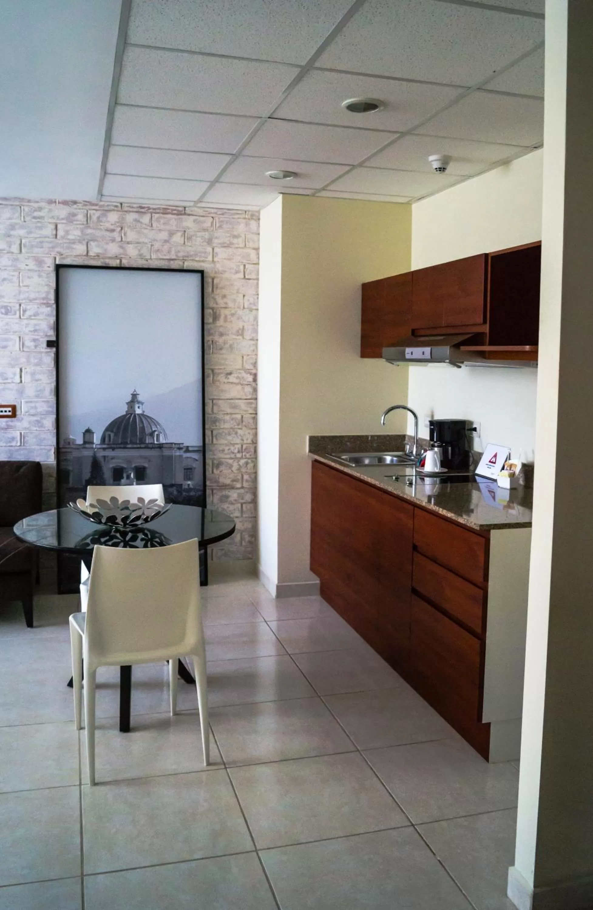 Kitchen or kitchenette in Adriatika Hotel & Residence