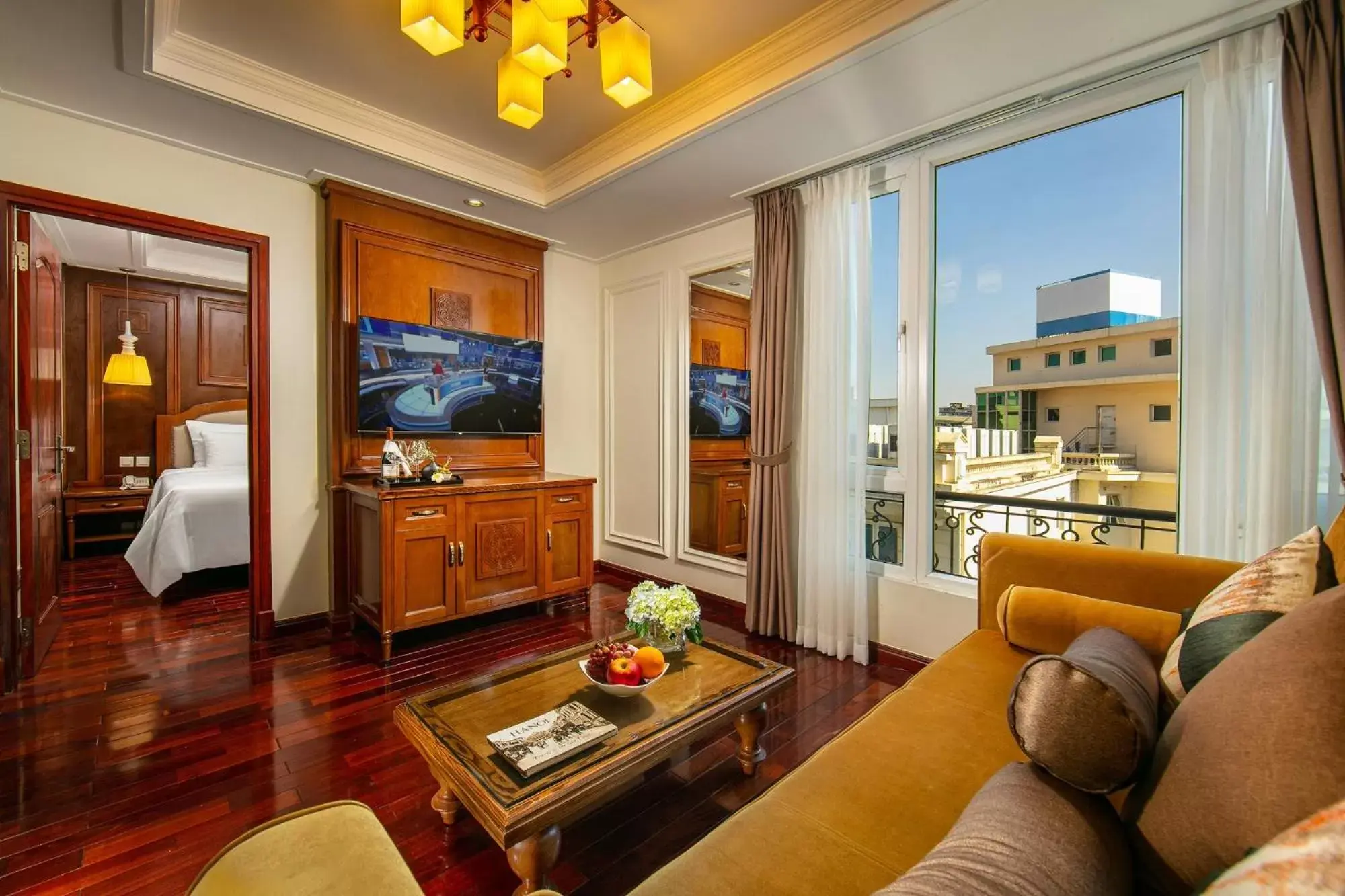 Photo of the whole room, Seating Area in Hanoi Pearl Hotel