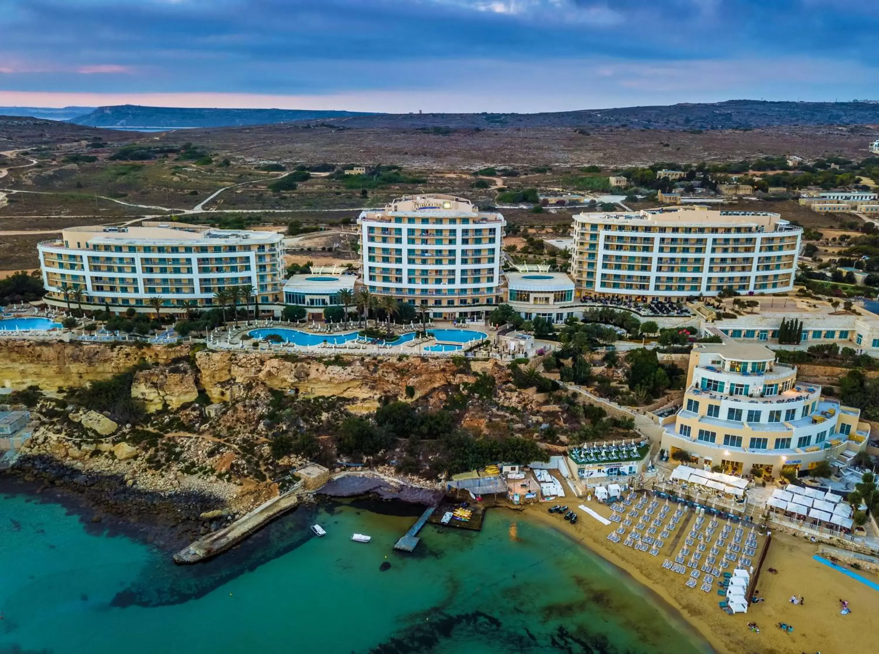 Property building, Bird's-eye View in Radisson Blu Resort & Spa, Malta Golden Sands