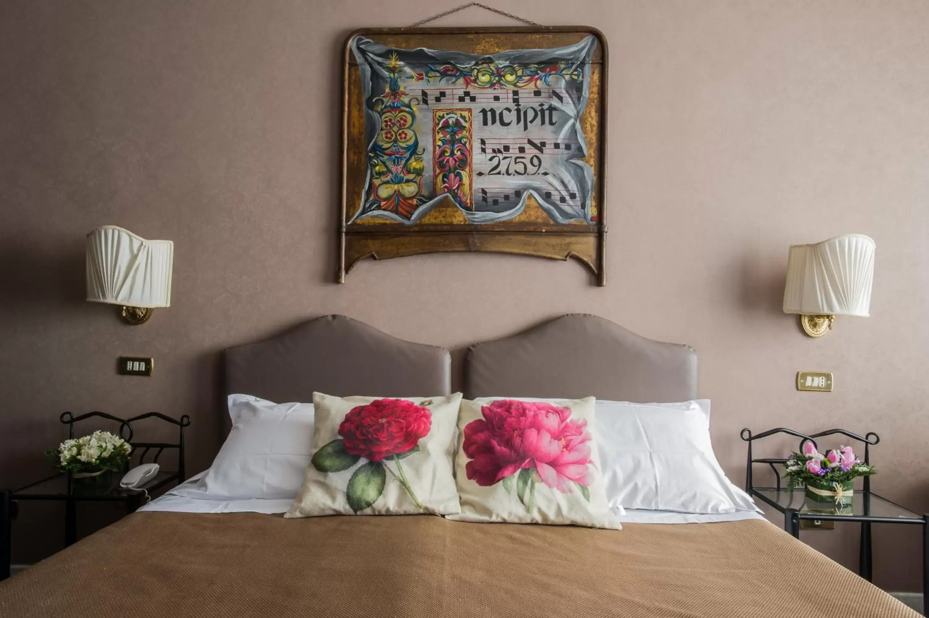 Bed in Hotel Residenza In Farnese