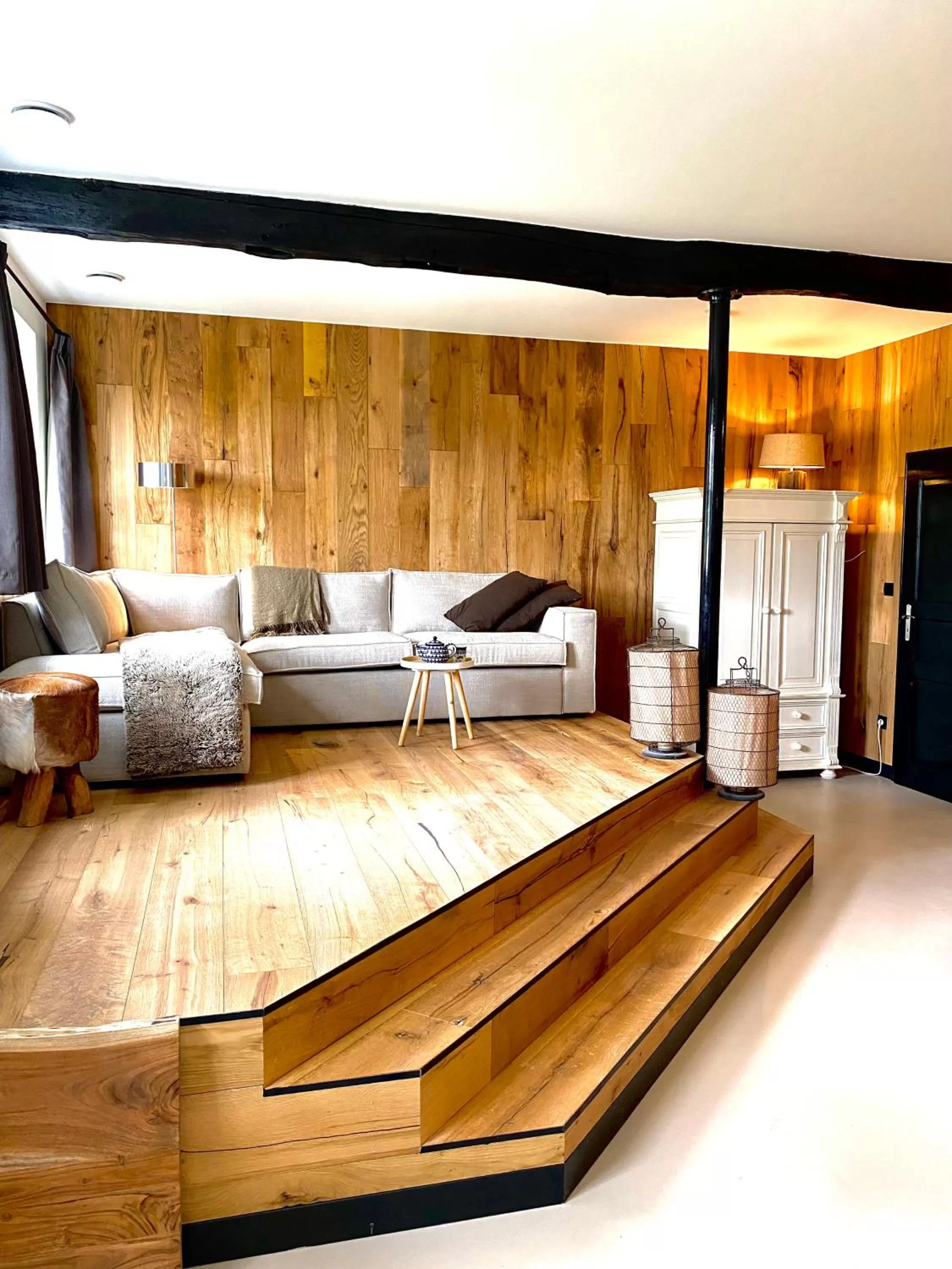 Seating area in De Heeren Hoeve Carpe Diem