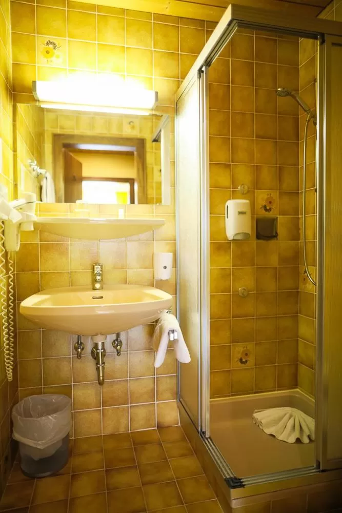 Shower in Hotel HAAS