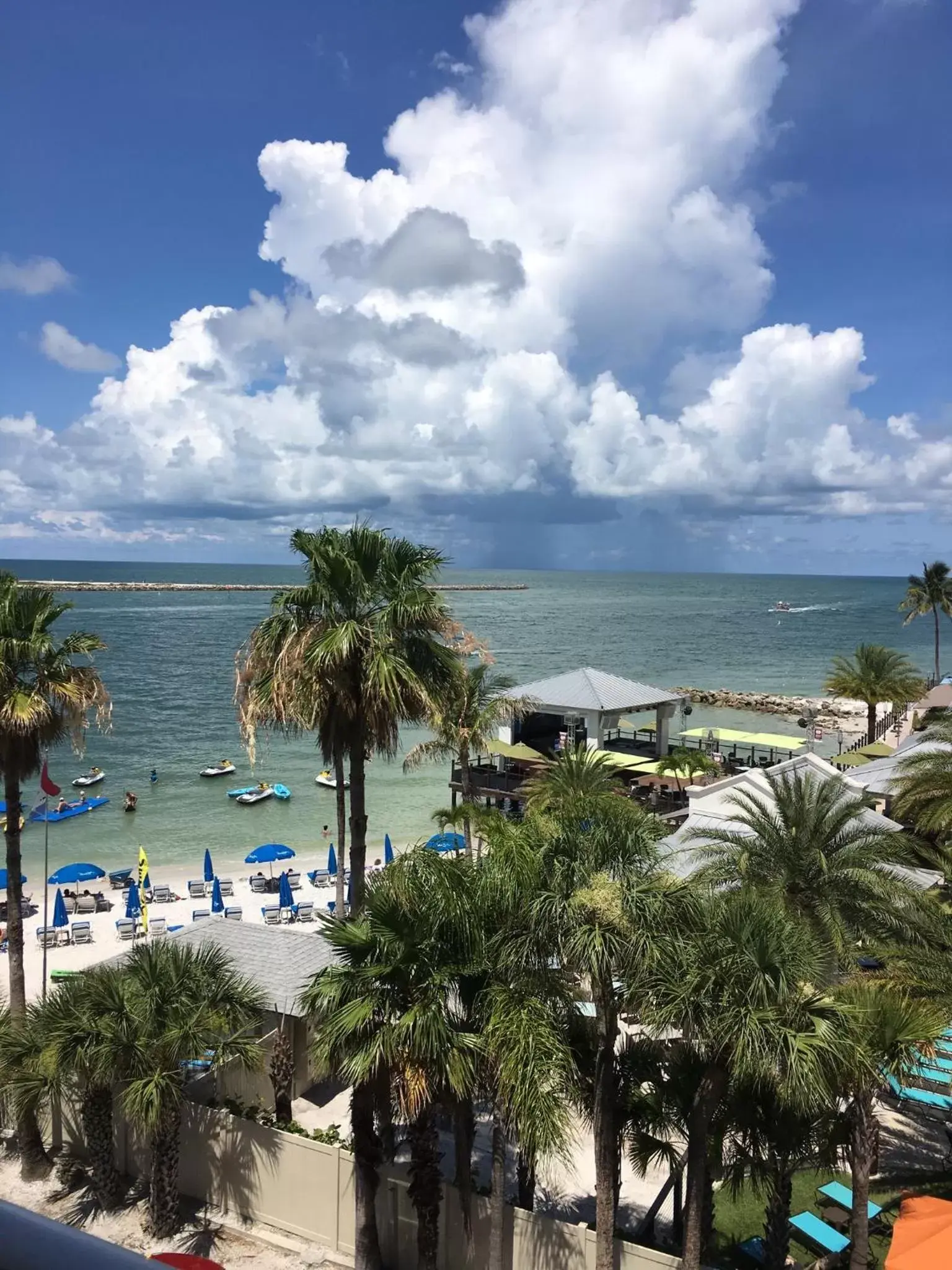 Sea view, Beach in Gulfview Hotel - On the Beach