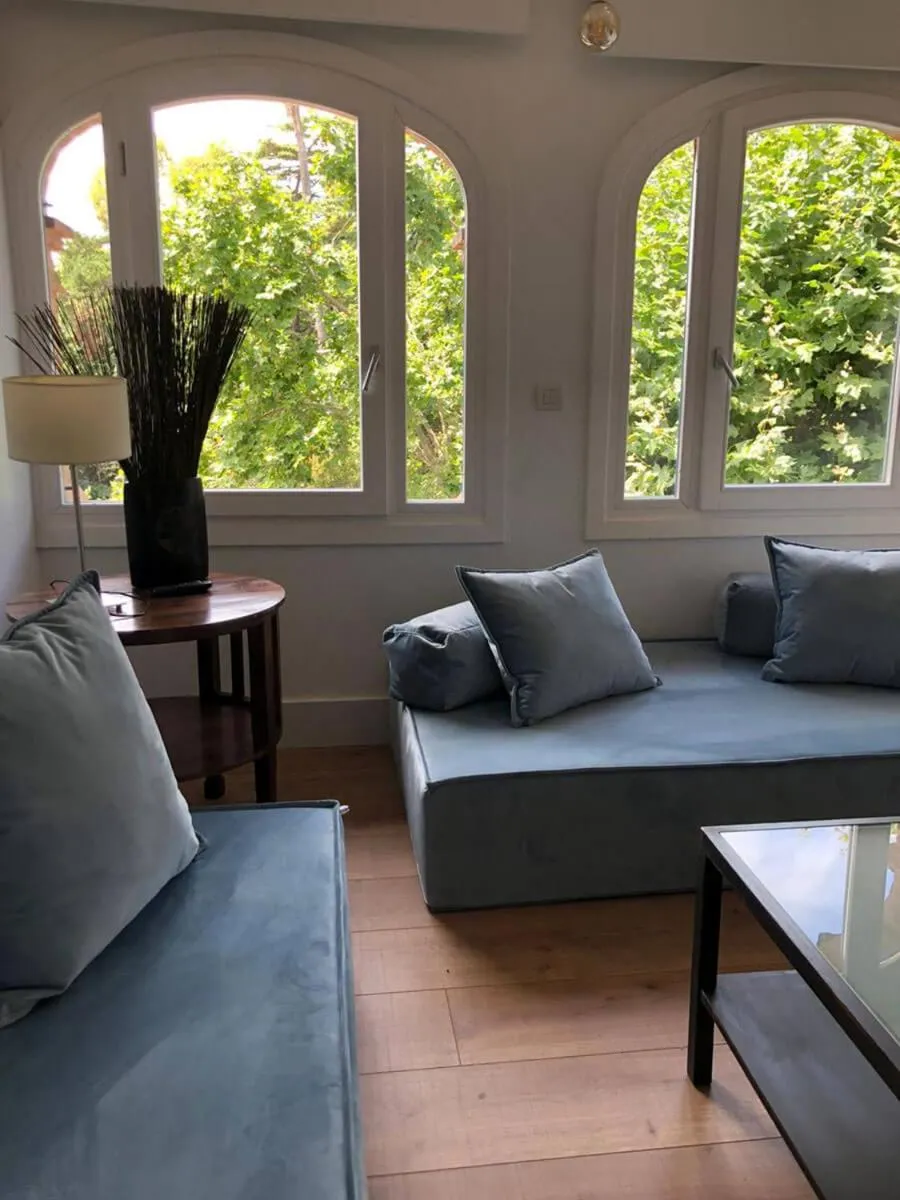 Seating area in Hotel Boutique Mas Passamaner