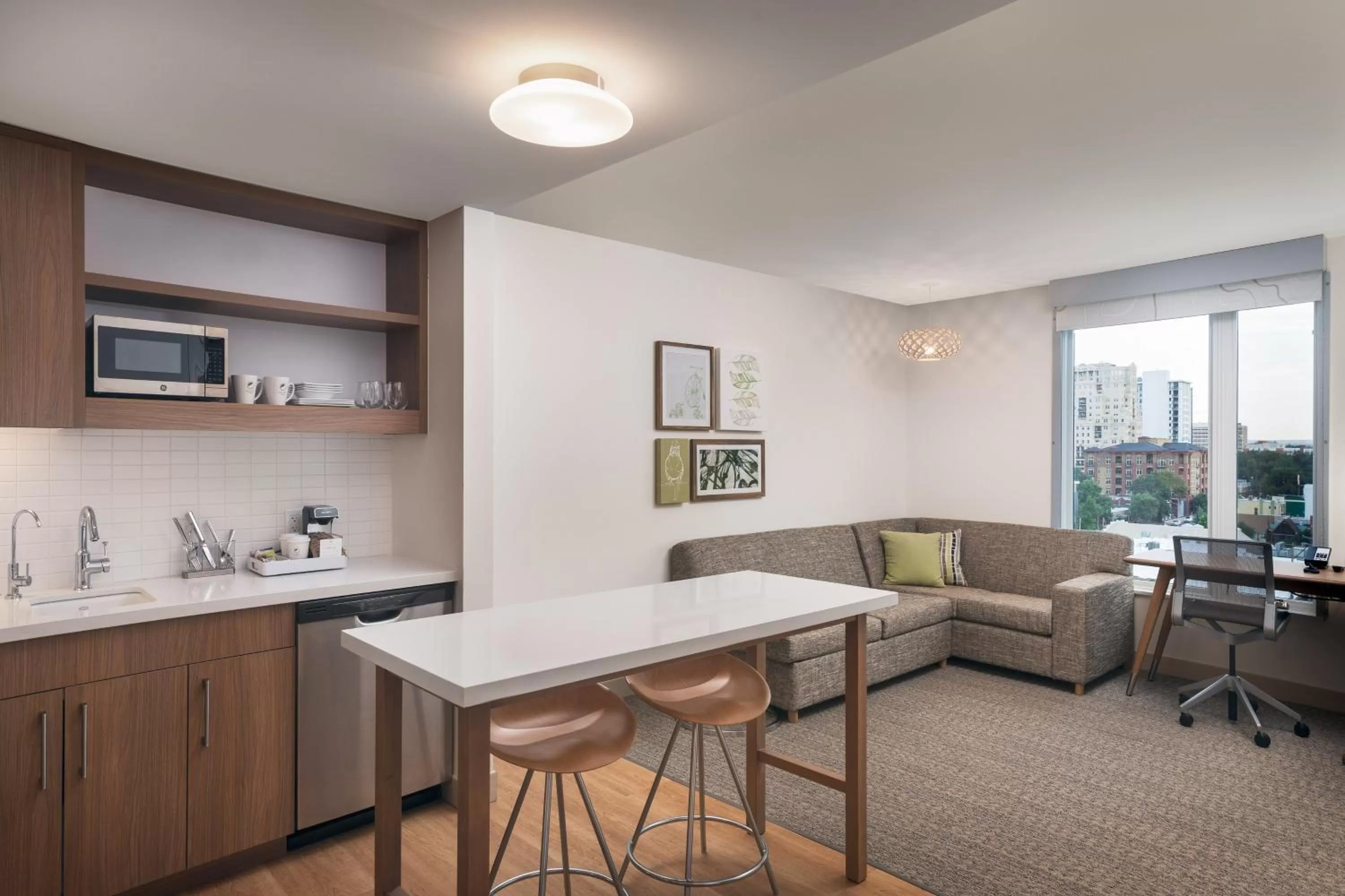 Bedroom in Element Denver Downtown East