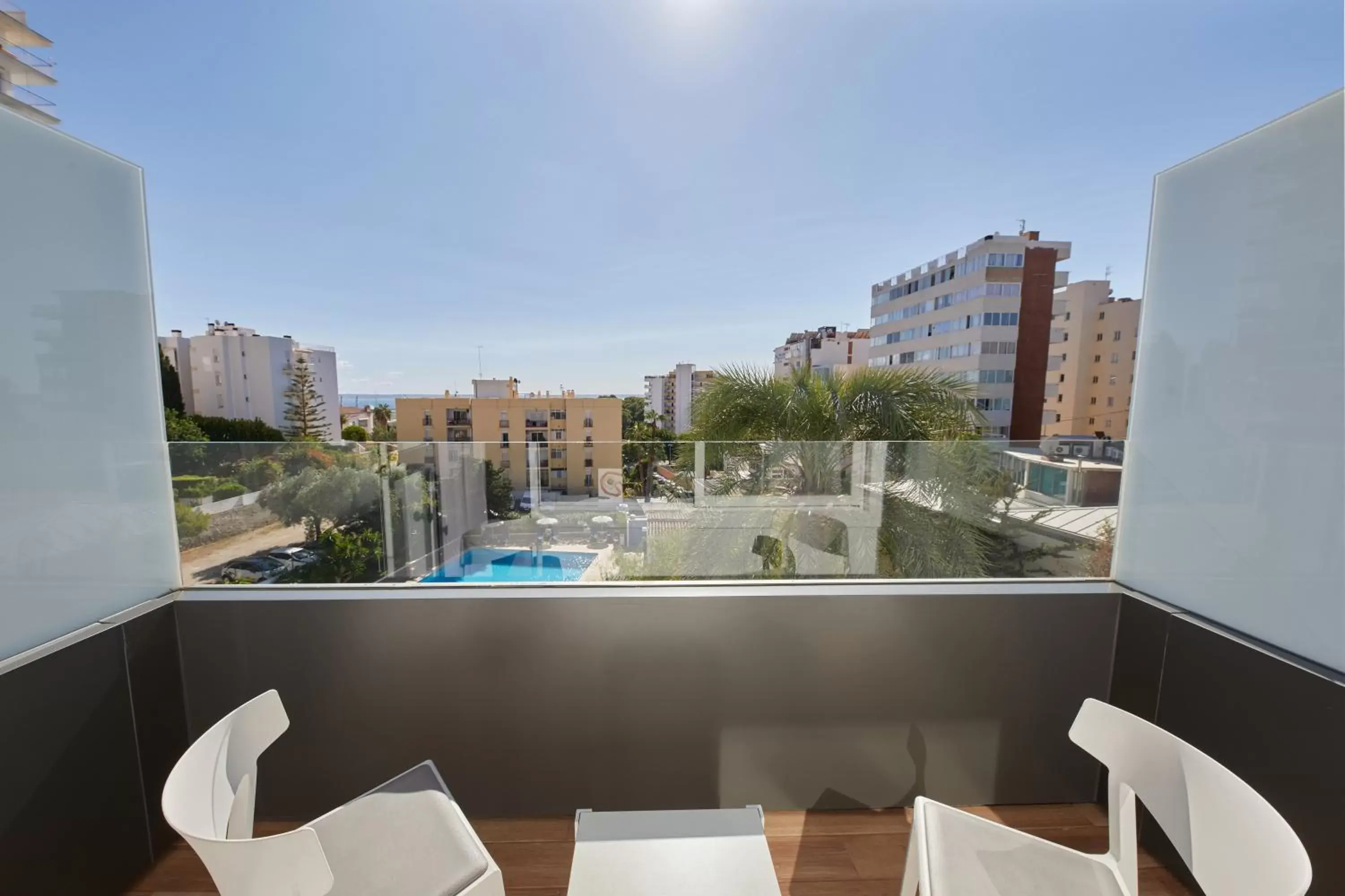 Balcony/Terrace in Hotel Joan Miró Museum