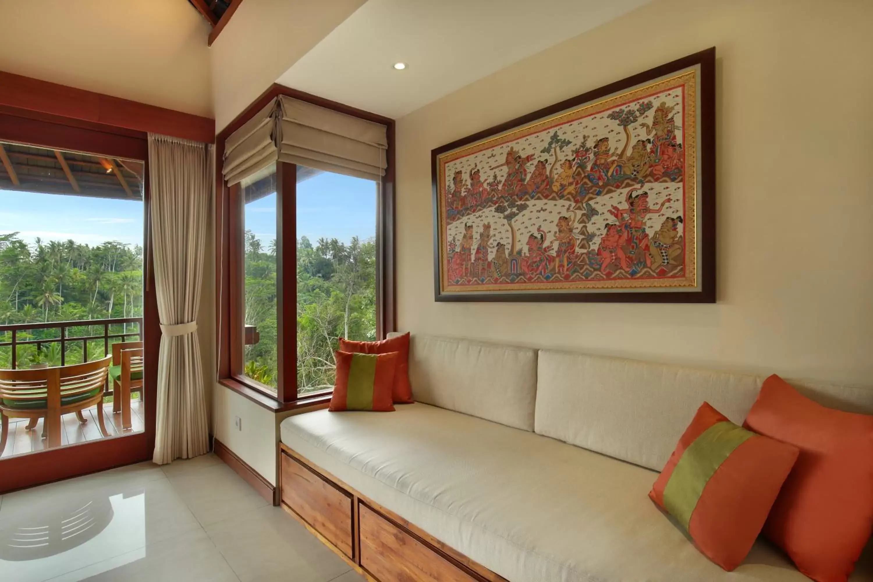 Bedroom, Seating Area in Jannata Resort and Spa