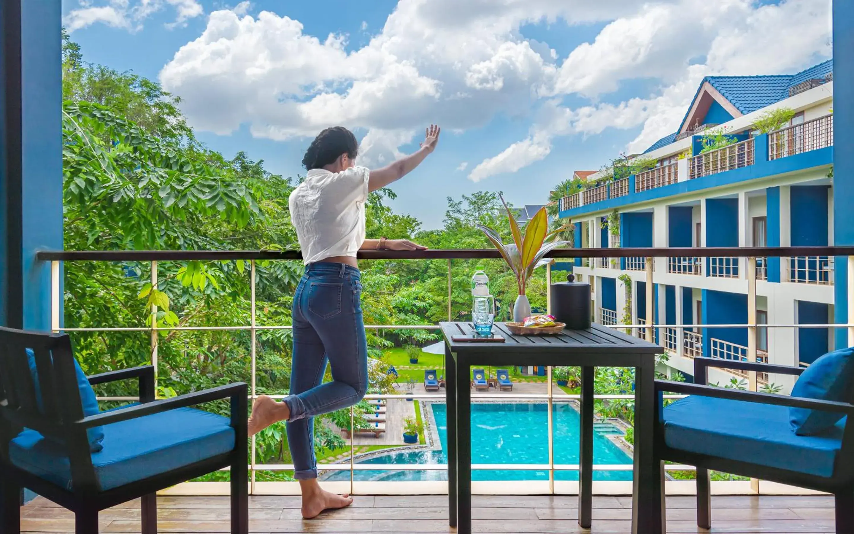 Pool View in Sakmut Boutique Hotel