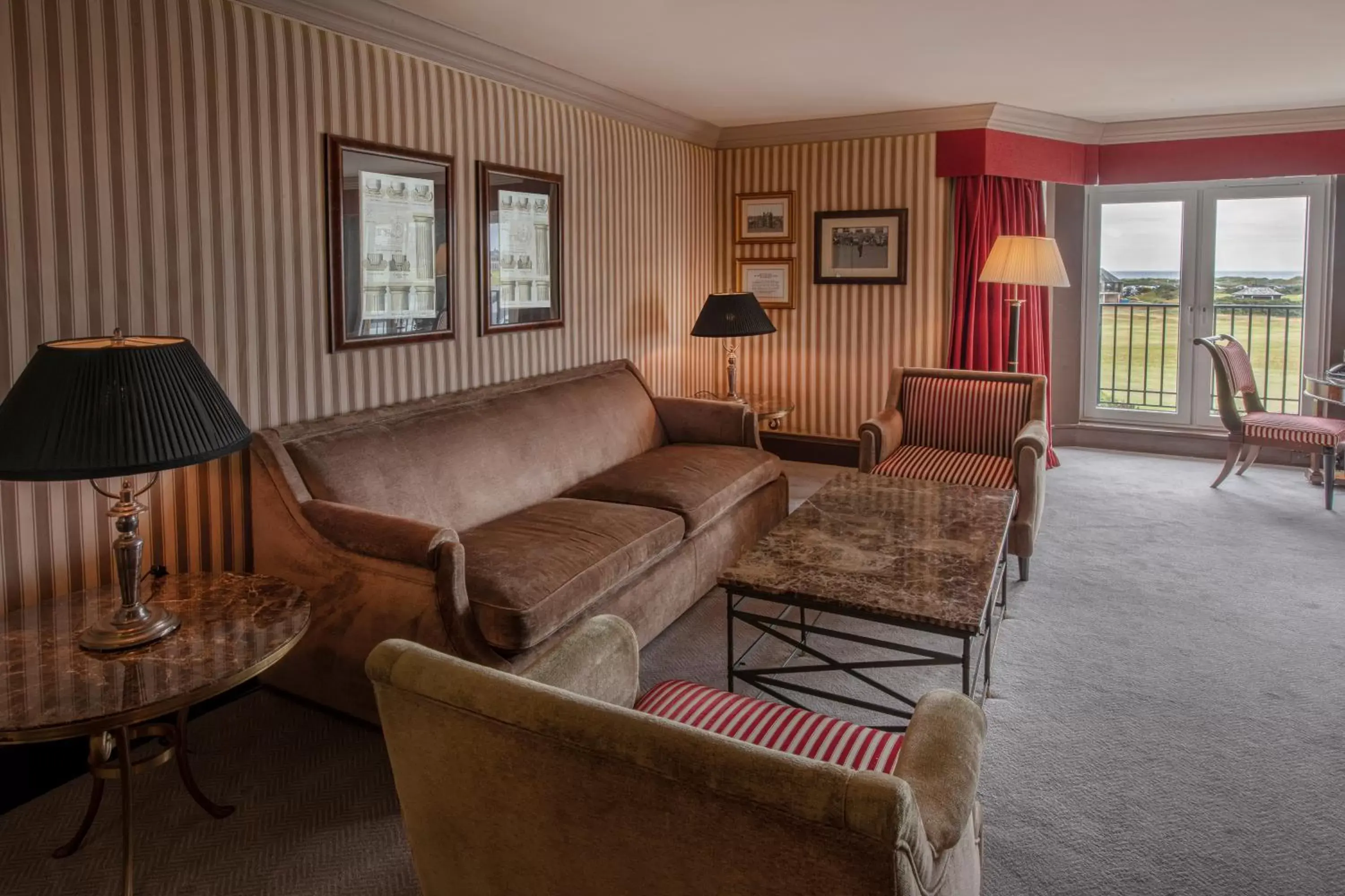 Seating Area in Old Course Hotel St Andrews