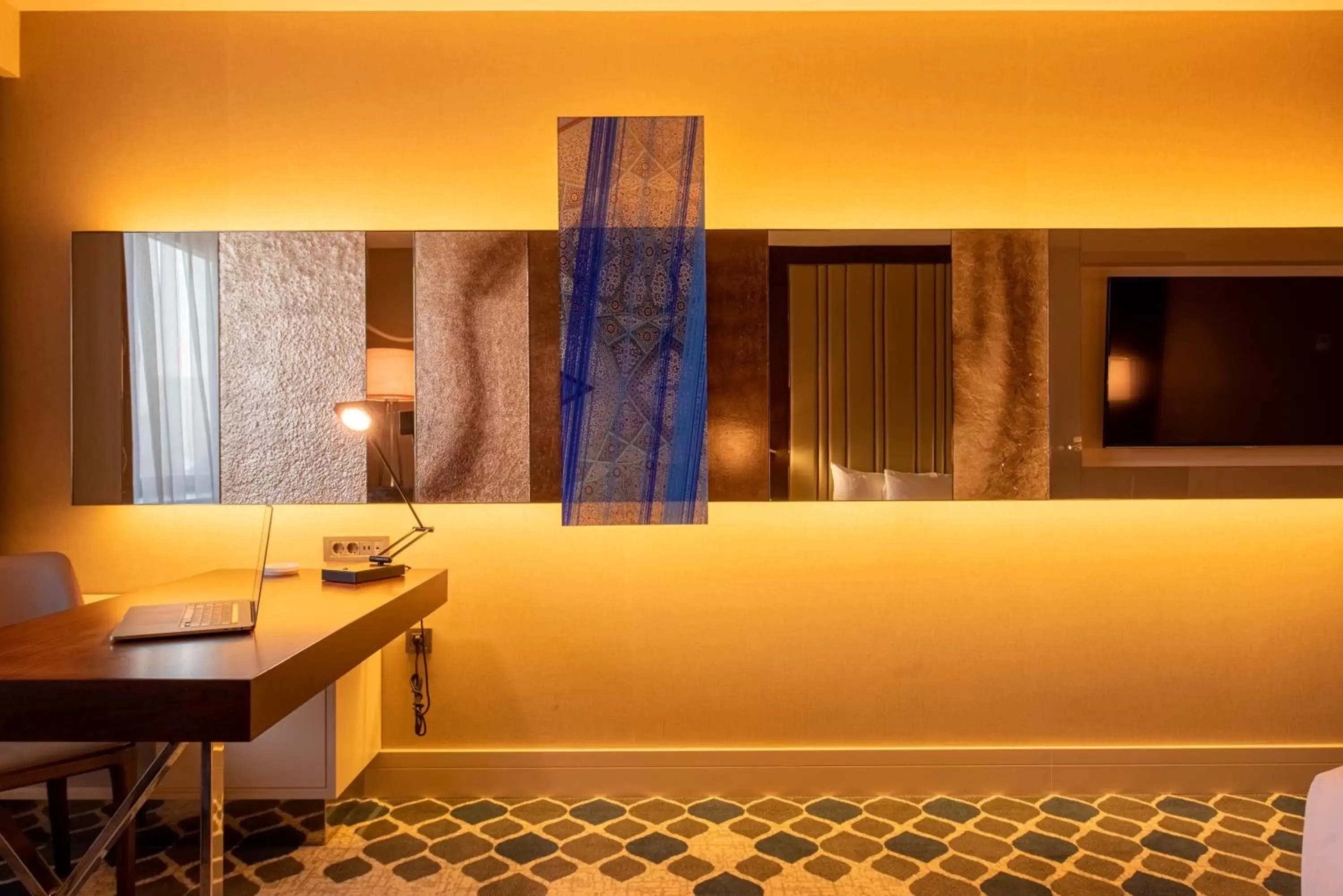 Photo of the whole room, Bathroom in International Hotel Tashkent