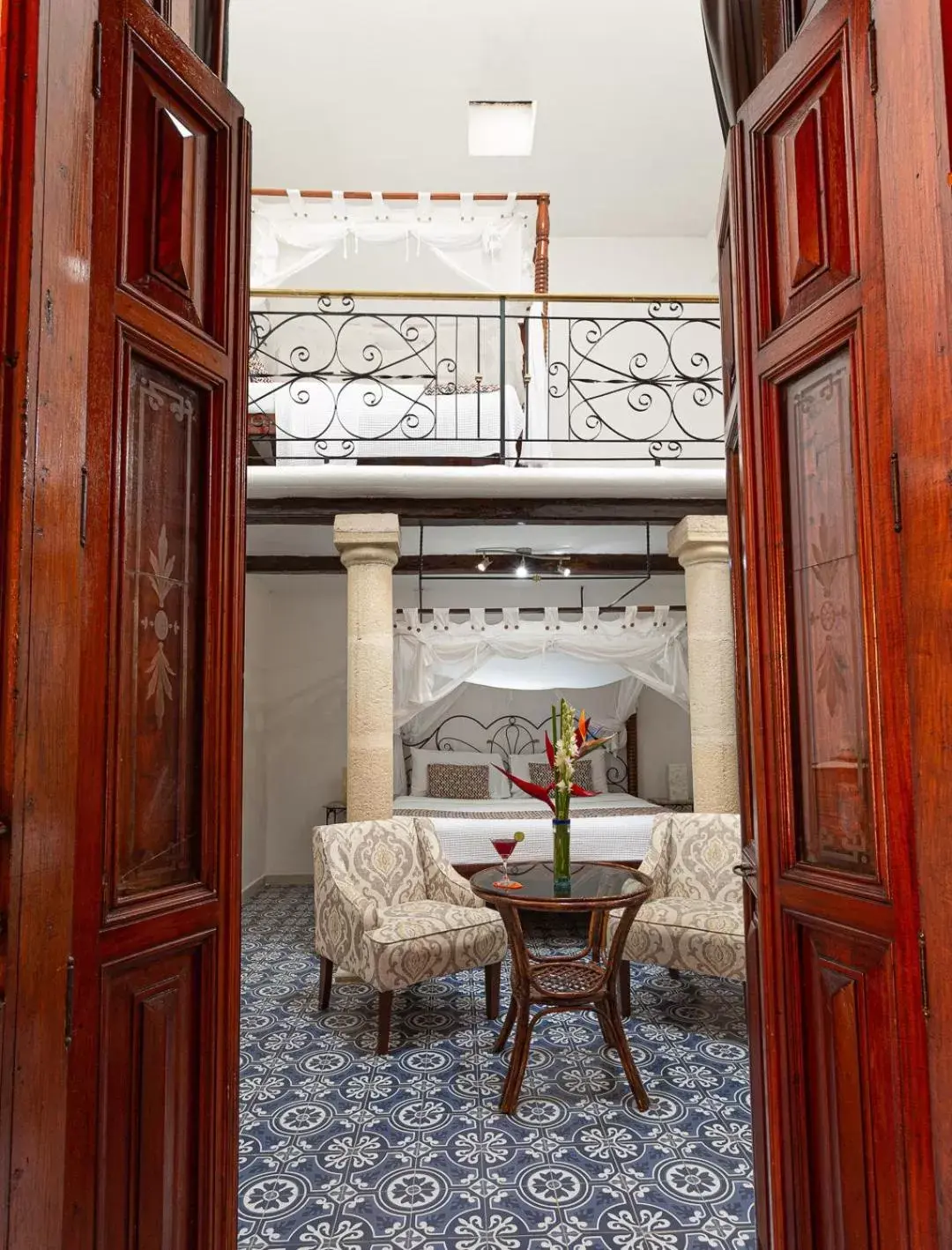 Living room in Viva Merida Hotel Boutique