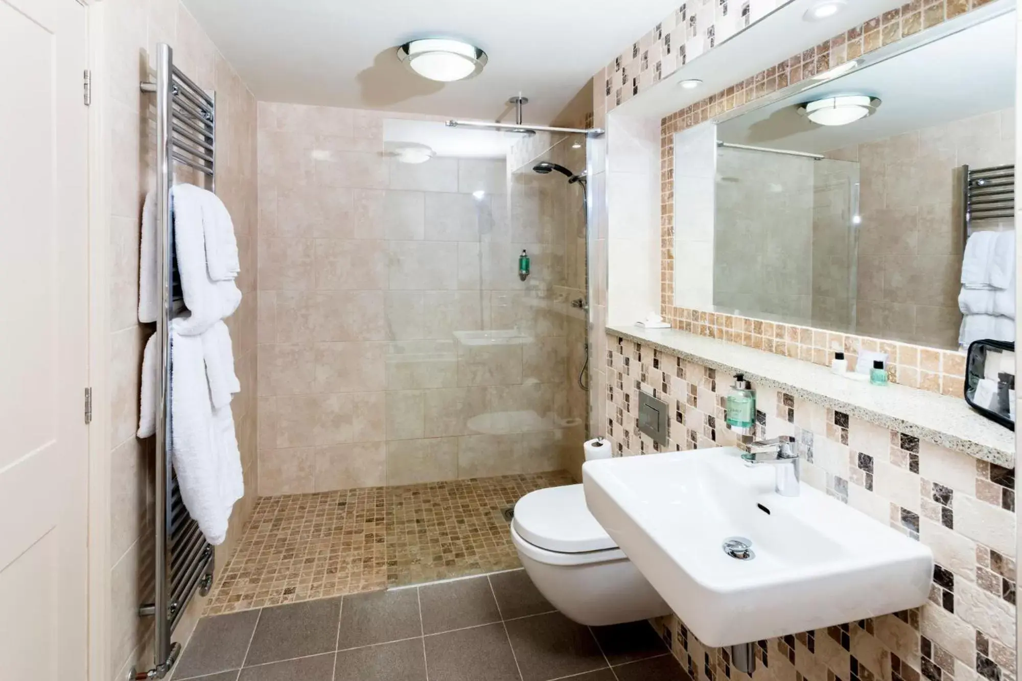 Shower, Bathroom in Park Farm Hotel