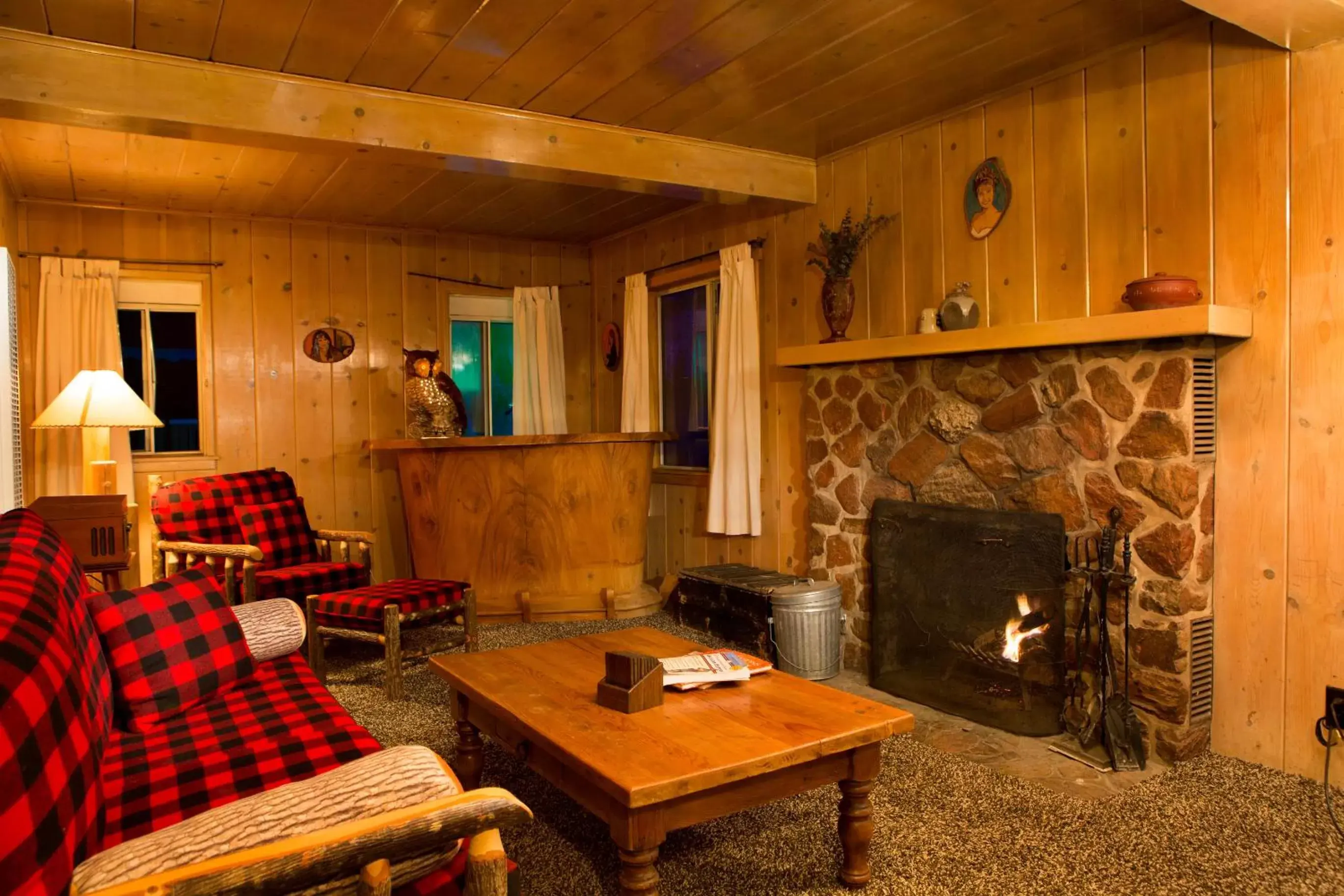 Seating Area in Hicksville Pines Chalets & Motel