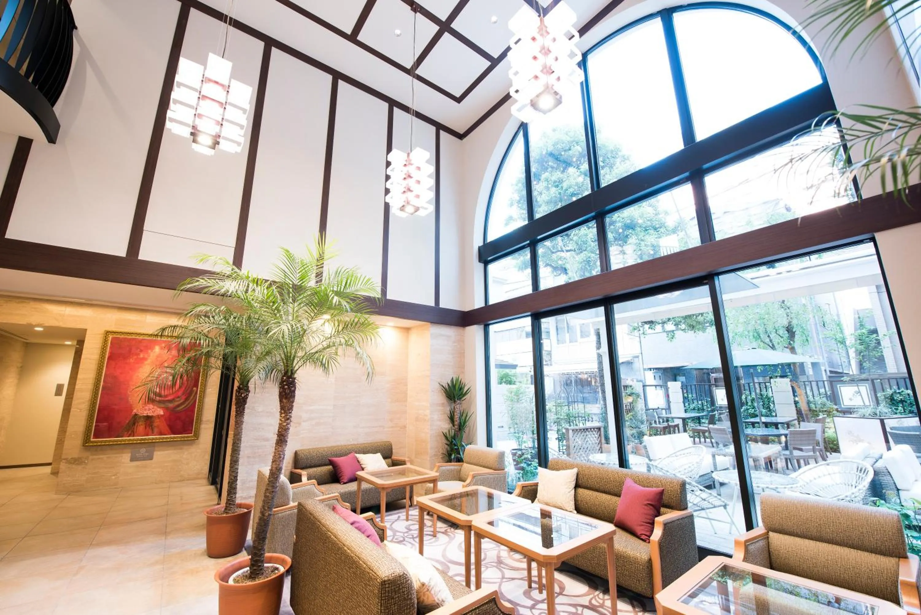 Lobby or reception in Hotel Rose Garden Shinjuku