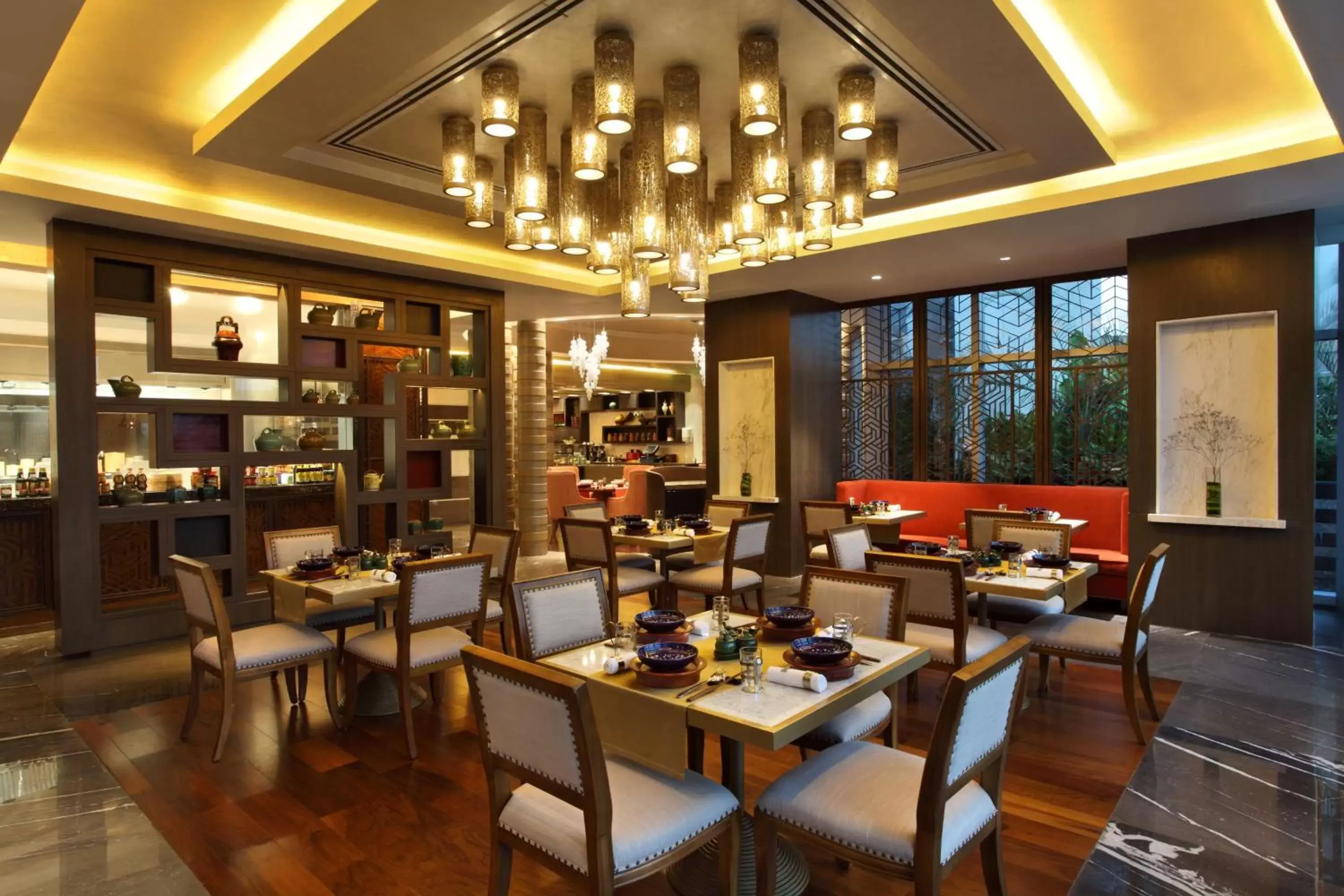 Restaurant/places to eat in Hyatt Regency Ahmedabad