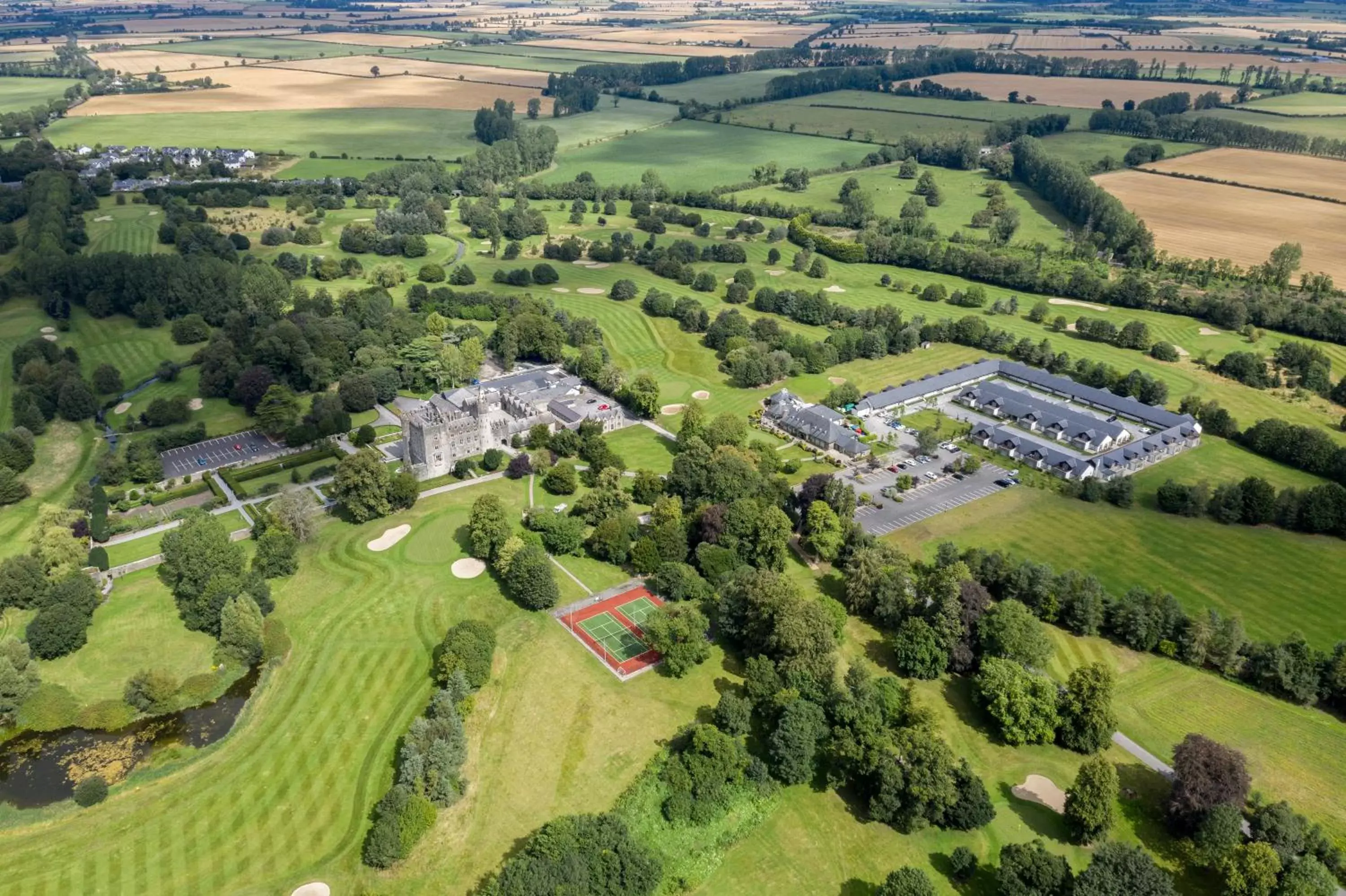 Bird's-eye View in Kilkea Castle