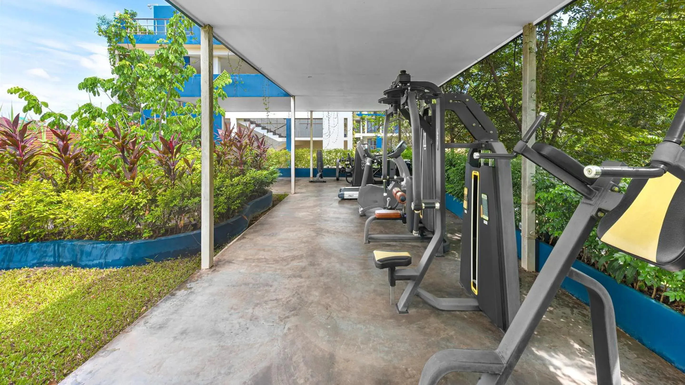Fitness centre/facilities in Sakmut Boutique Hotel