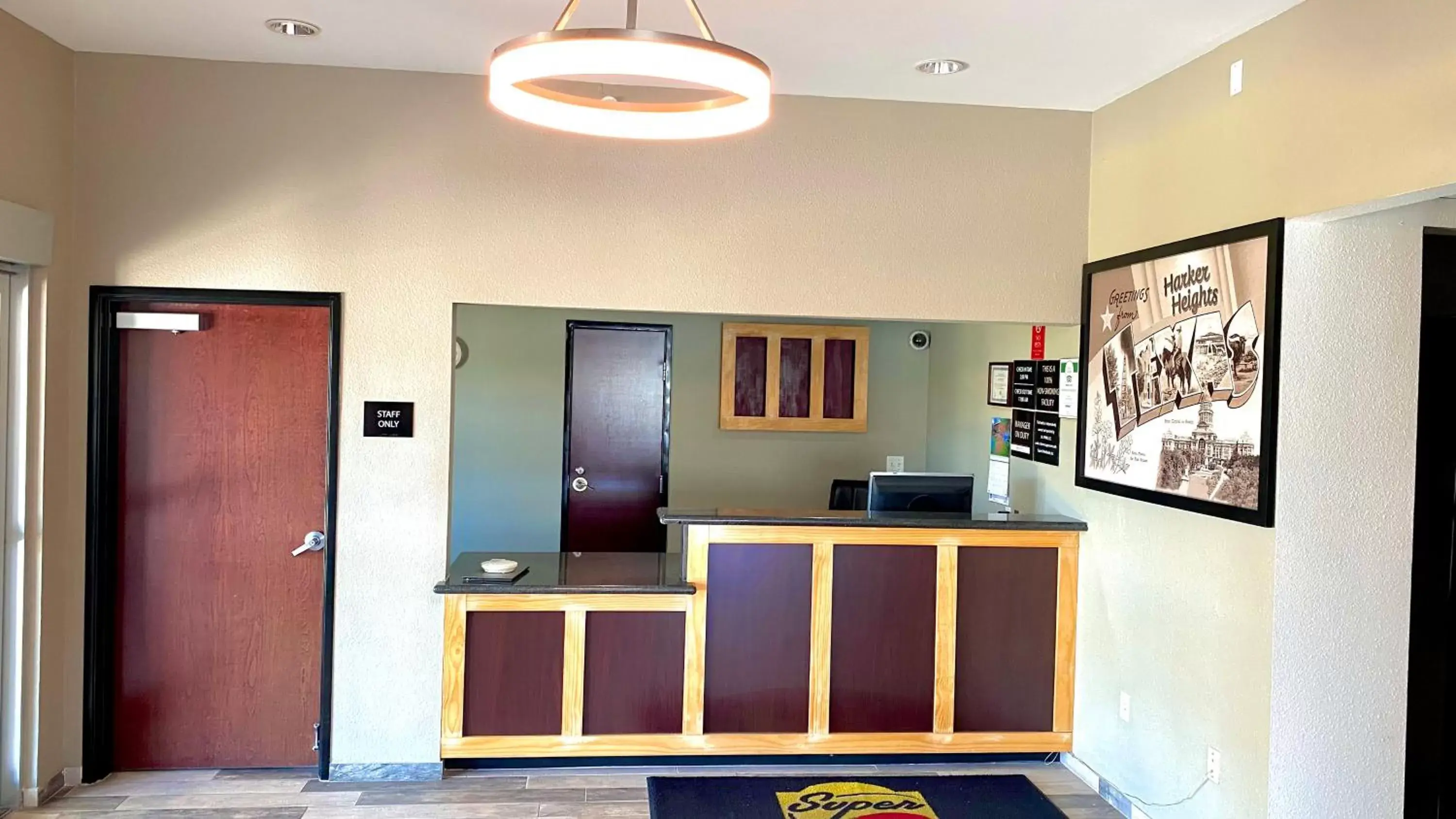 Lobby or reception, Lobby/Reception in Super 8 by Wyndham Harker Heights Killeen Fort Hood