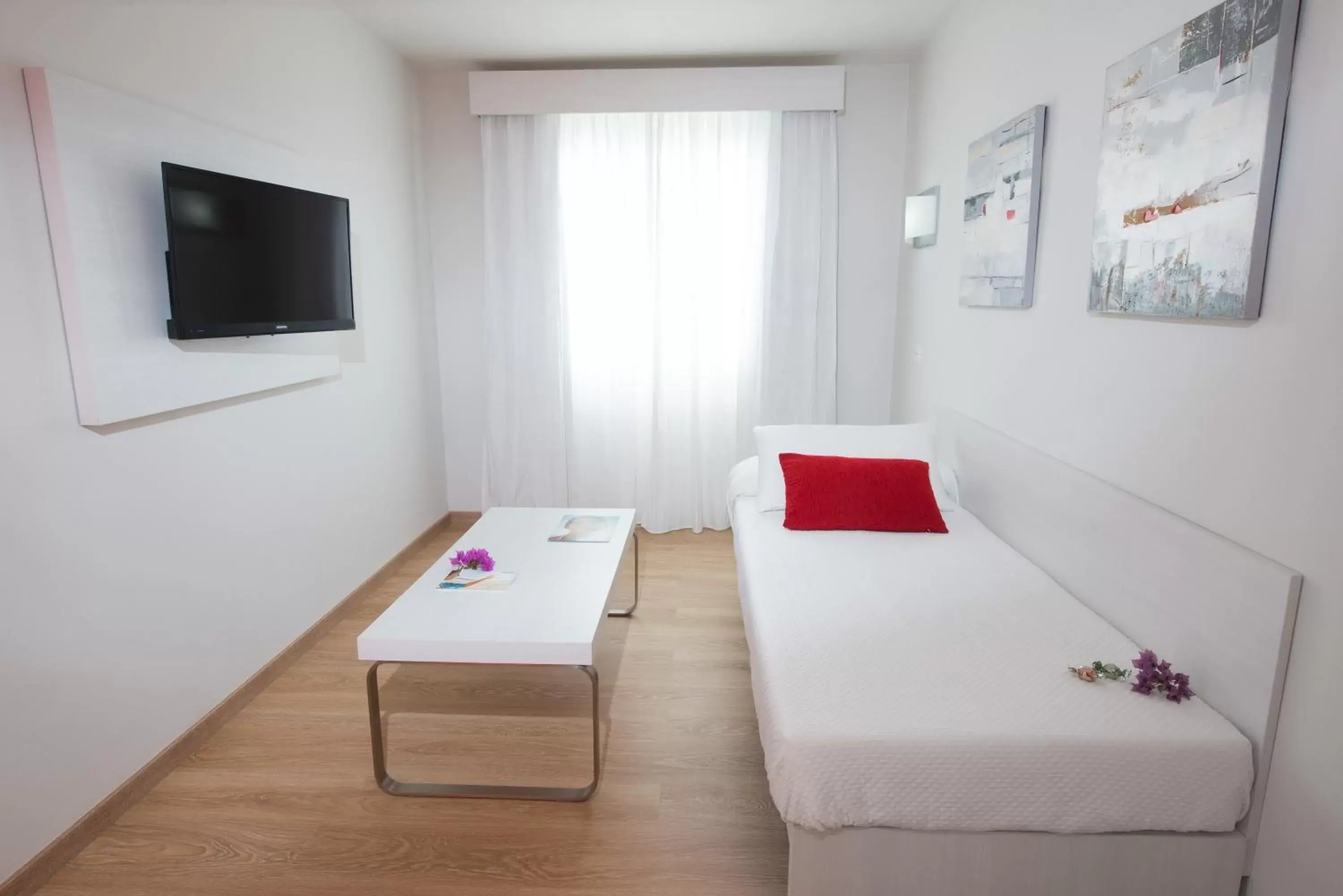 Living room, Bed in Aequora Lanzarote Suites