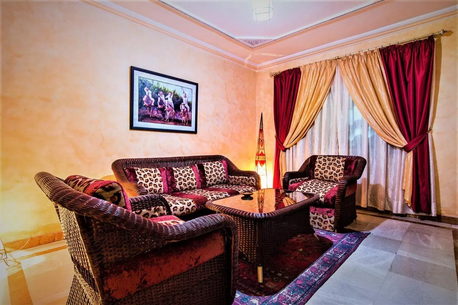 Seating Area in Hotel Oudaya