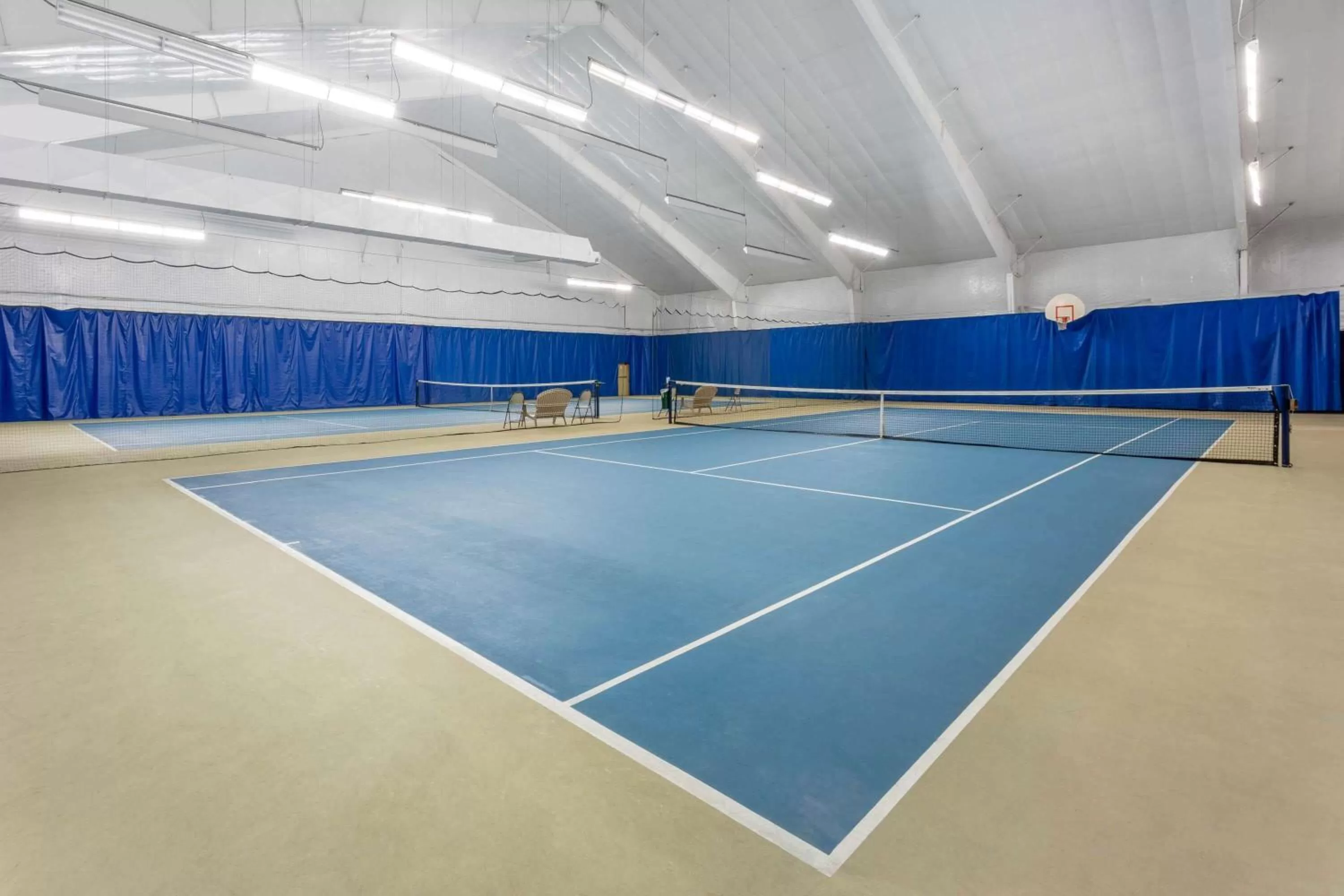 Tennis court in Tamarack Wisconsin Dells, a Ramada by Wyndham