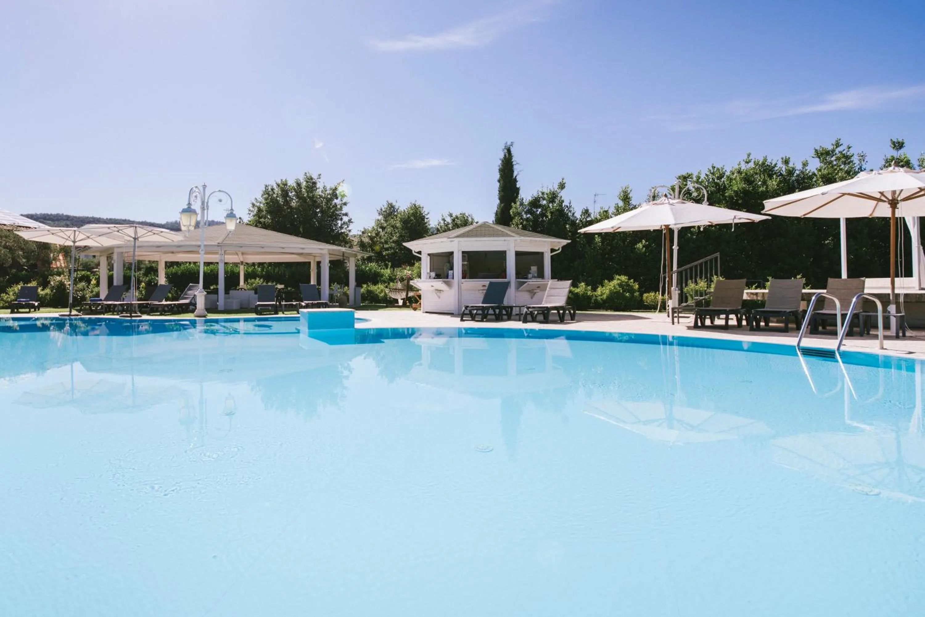 Swimming pool in Ludwig Boutique Hotel & Spa