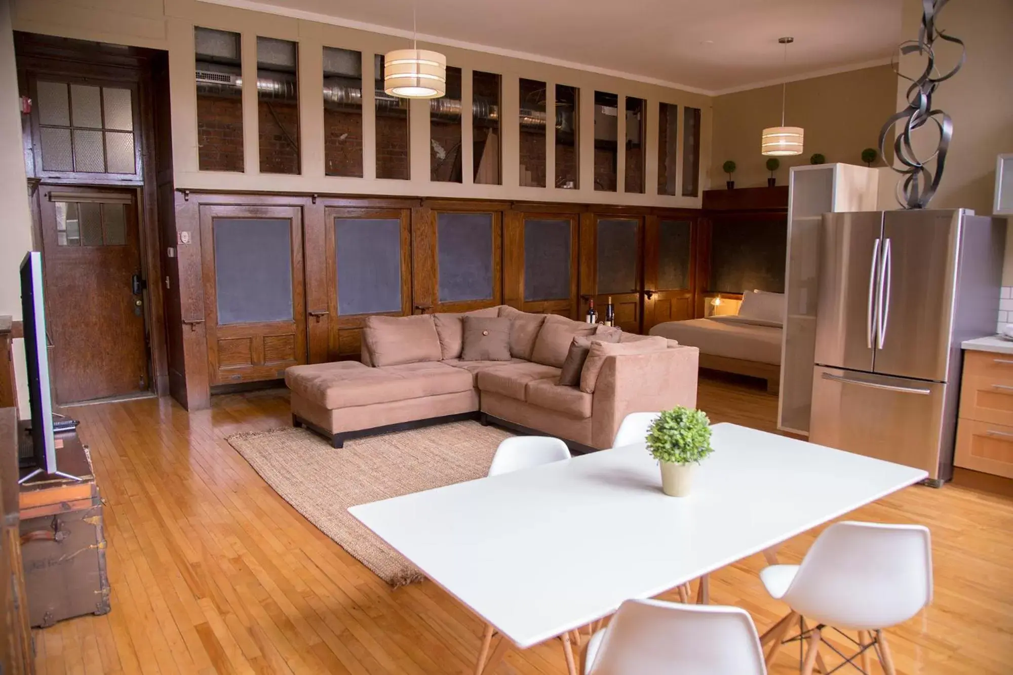 Seating Area in School 31 Lofts