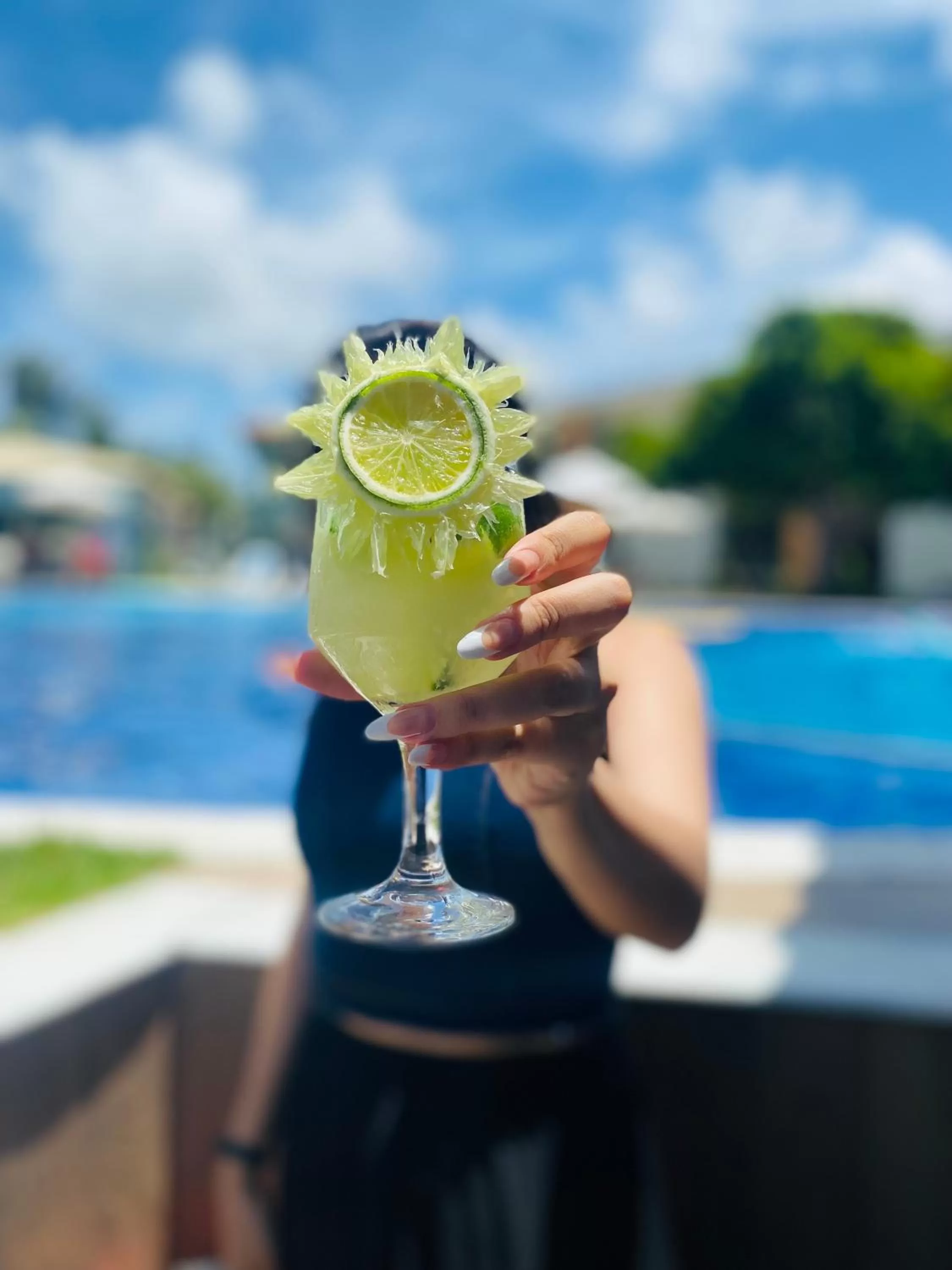 Swimming pool in Porto Mar Hotel