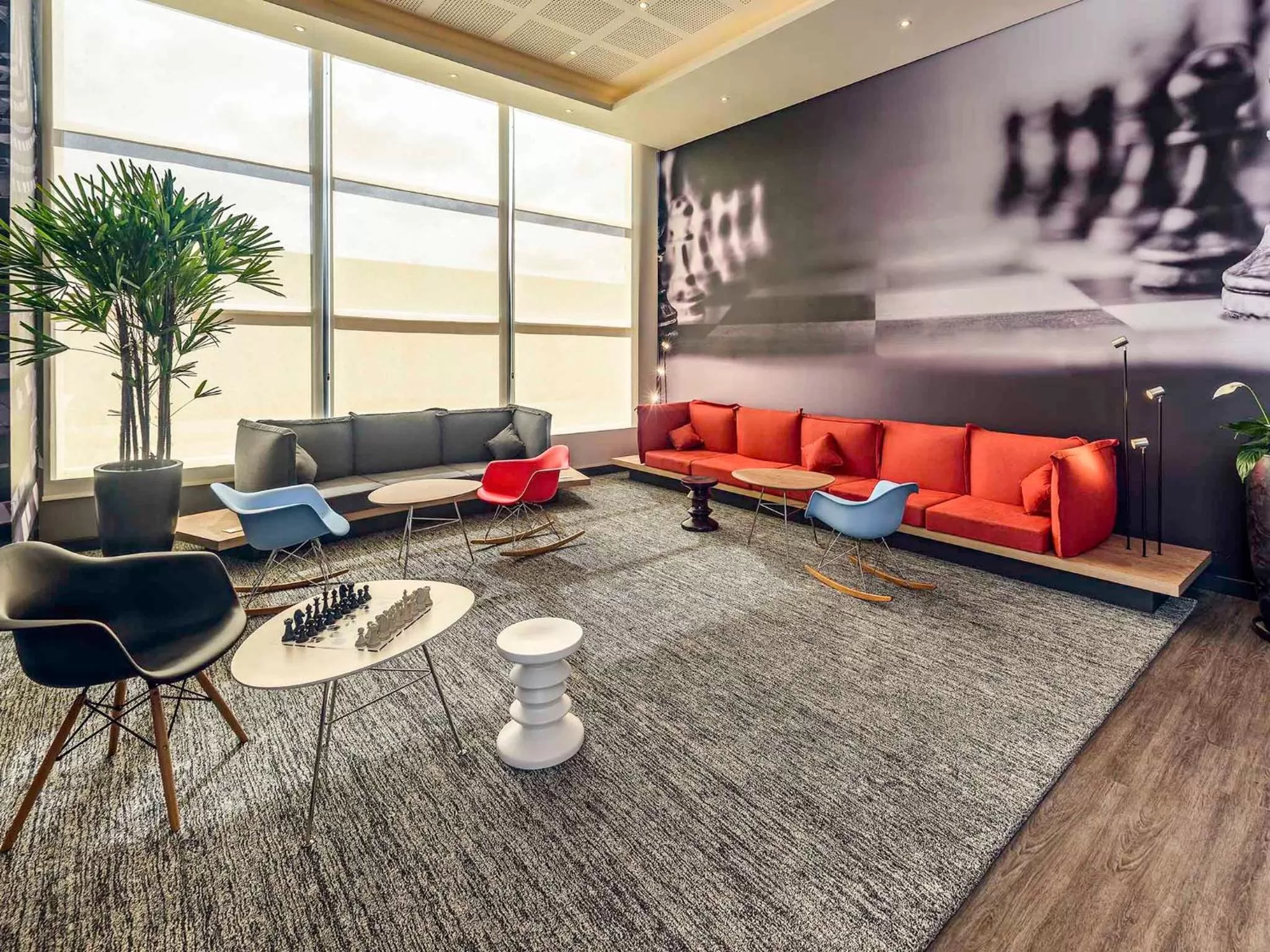 Living room in ibis Jacarei