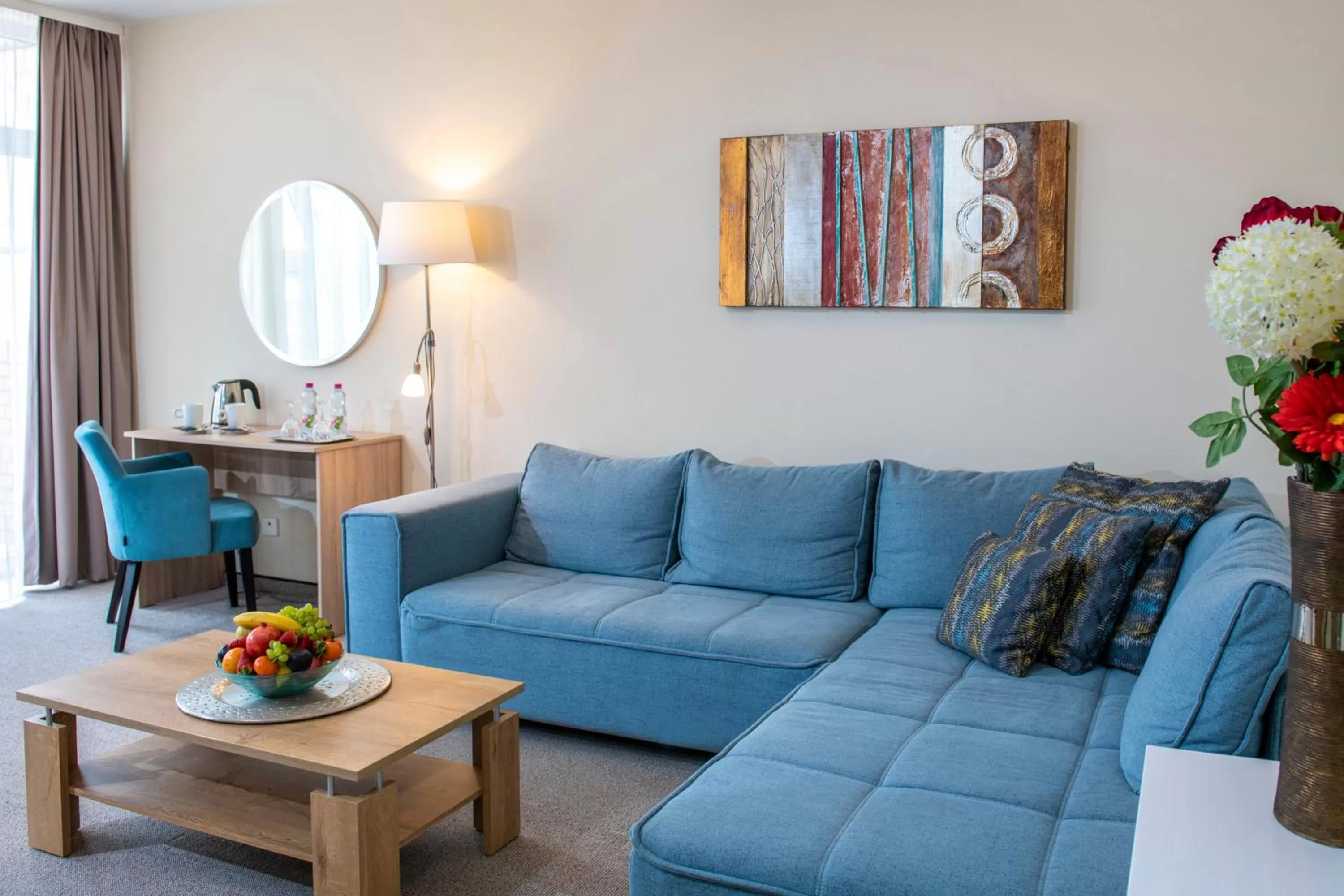 Living room in Corvin Hotel Budapest Corvin Wing