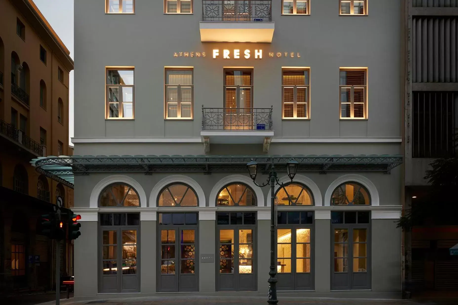 Property Building in Hotel Fresh
