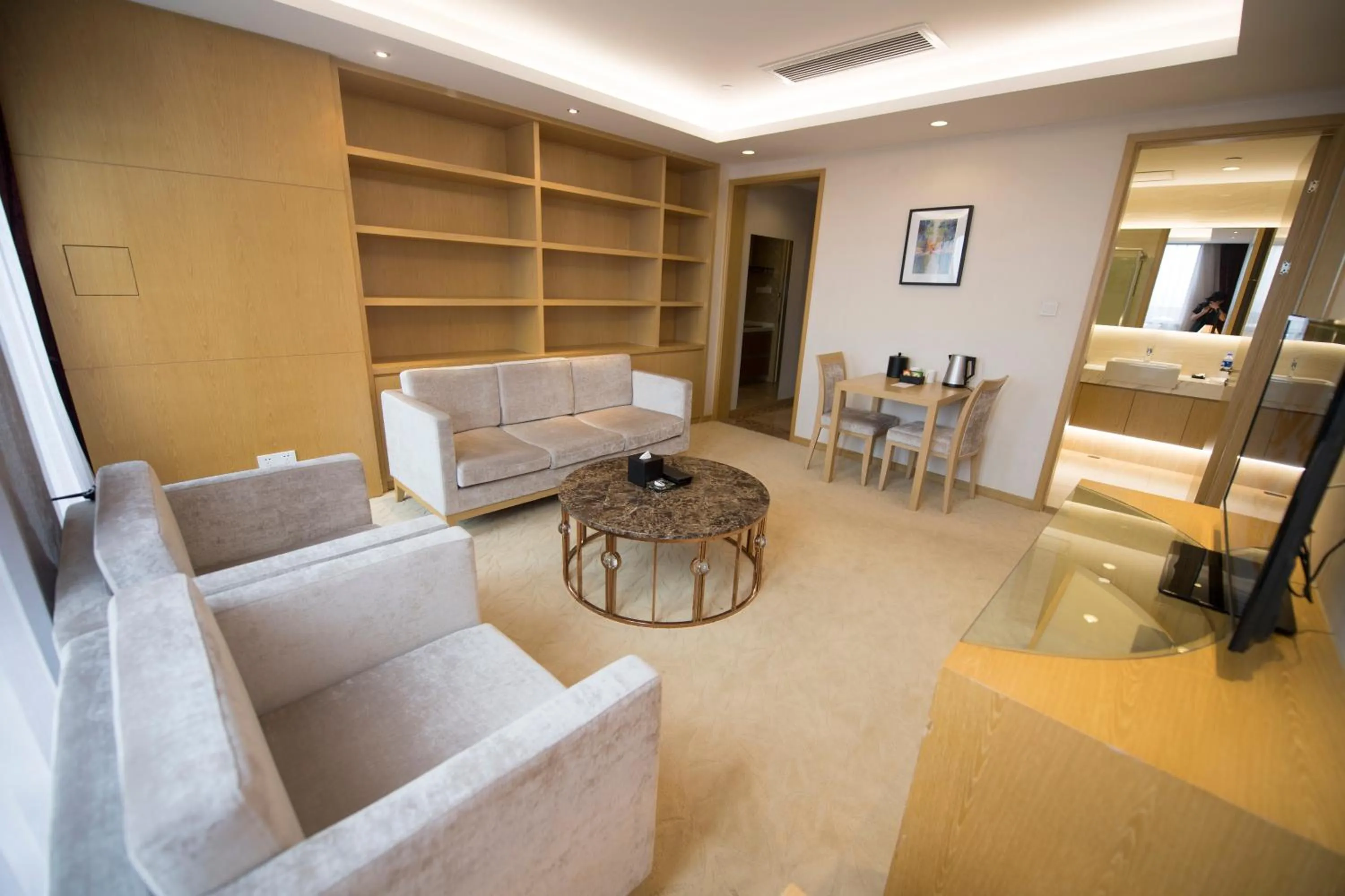 Living room in Suzhou Sun Plaza Hotel