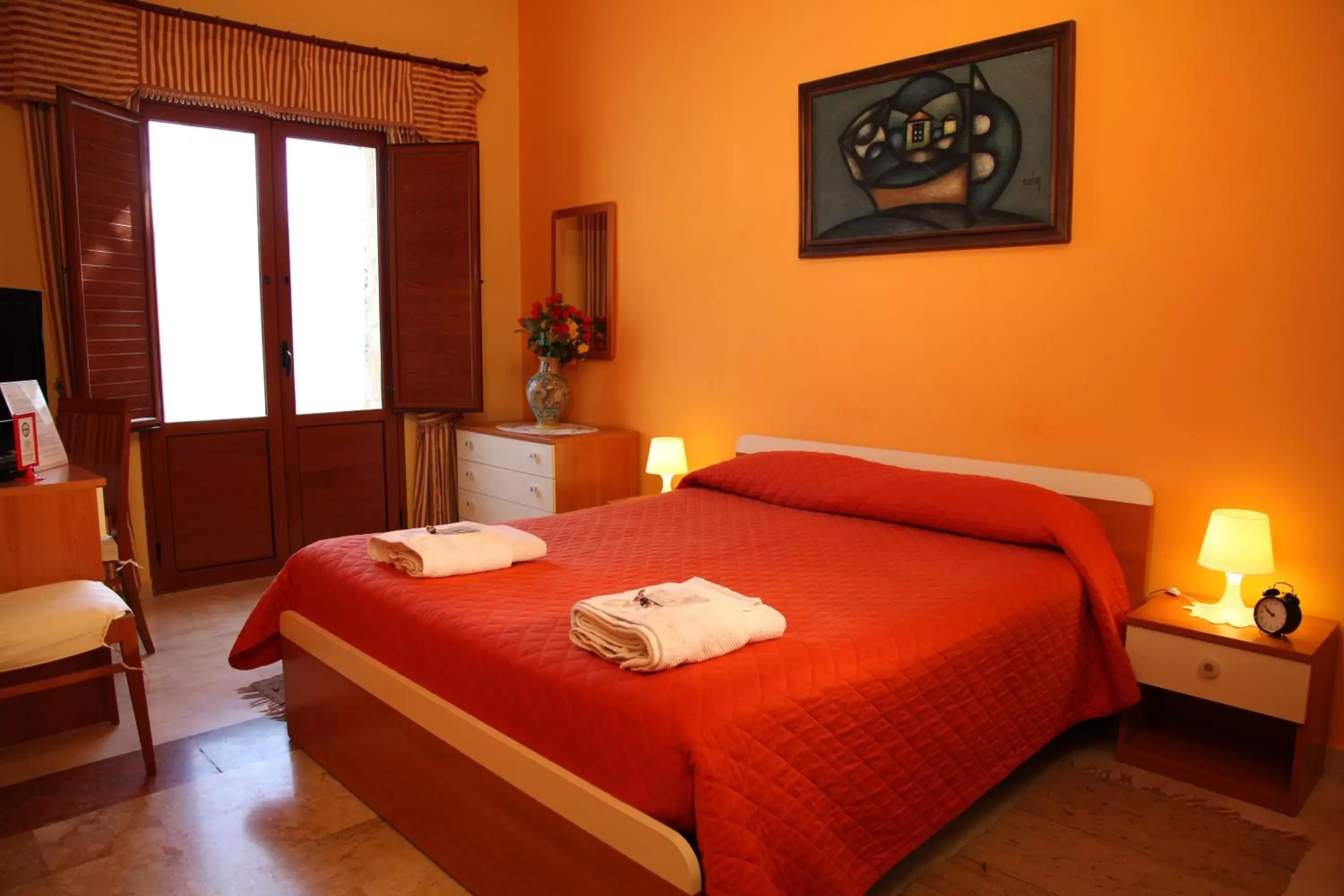 Bedroom, Bed in B&B Villa Casablanca