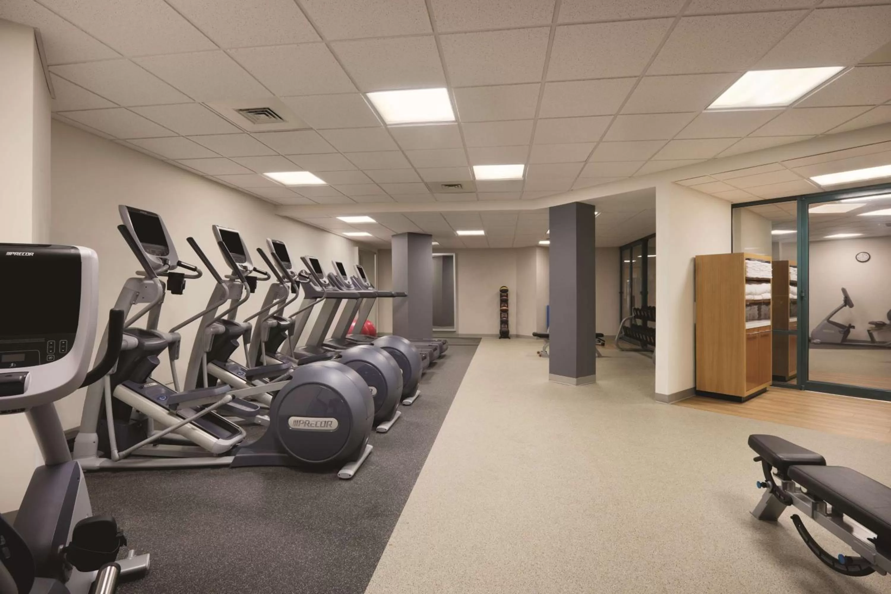 Fitness centre/facilities in Hilton Long Island/Huntington