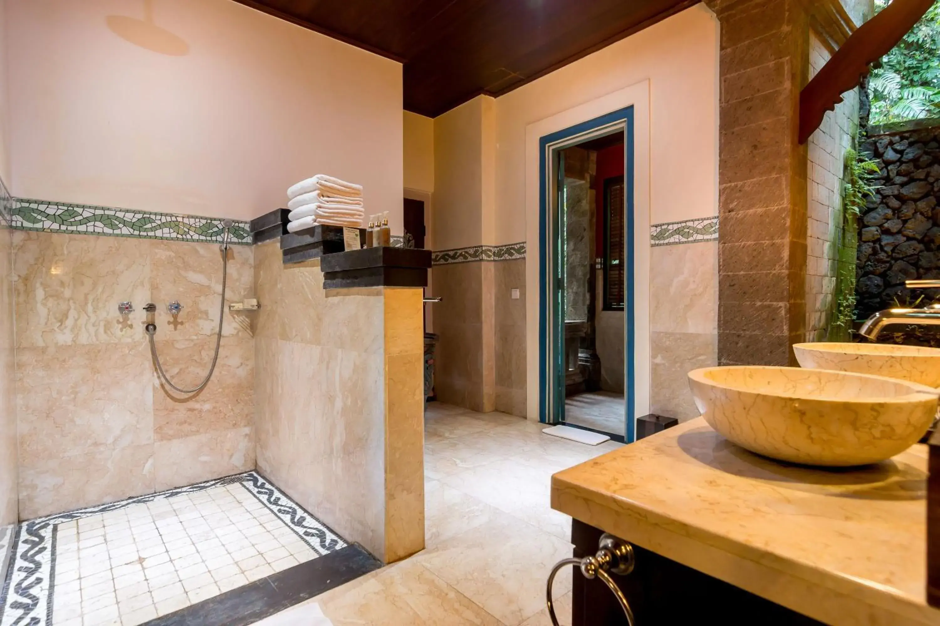 Bathroom in Bidadari Private Villas & Retreat